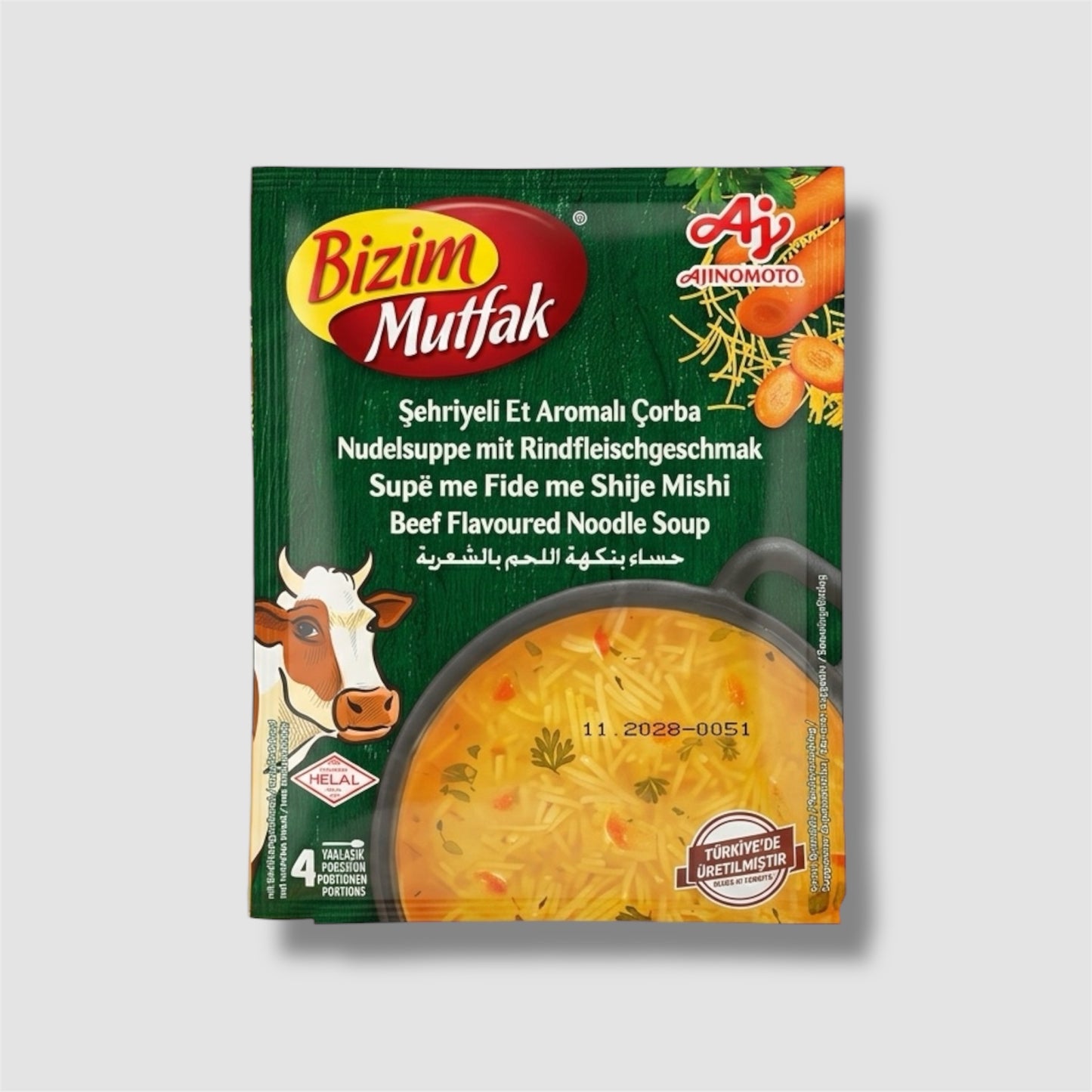 Bizim Mutfak Nudelsuppe mit Fleisch 65g - Goomart
