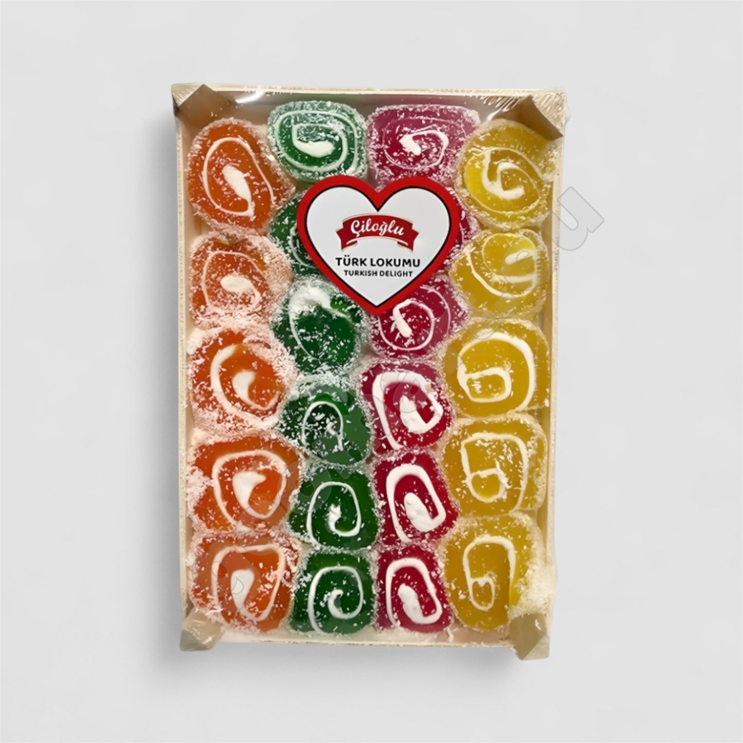 Ciloglu Turkish Delight Truhe Mit Fruchtröllchen 400g - Goomart