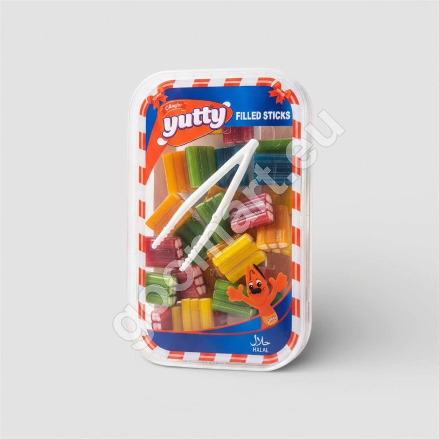 Ciloglu Yutty Bunte Fruchtgummi Stäbchen 225g - Goomart