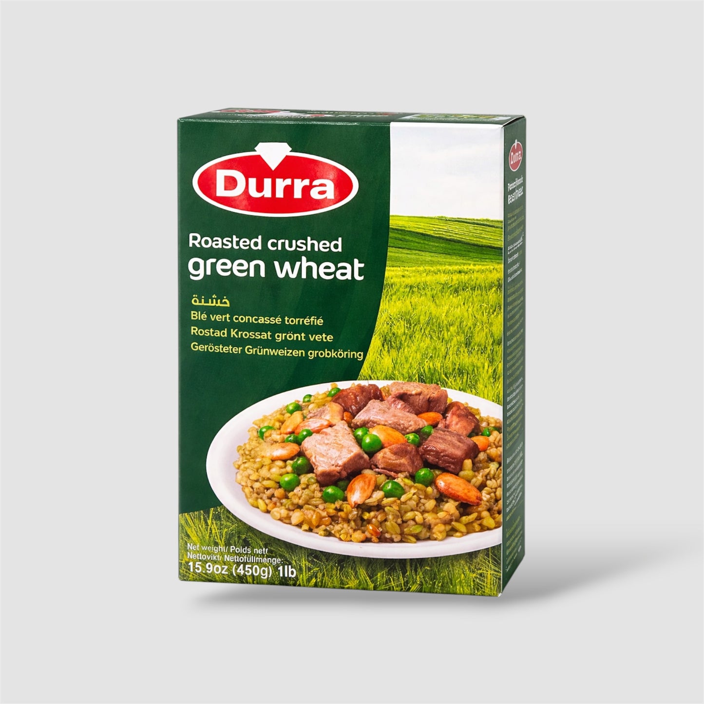 Durra Freekeh – Gerösteter Grünweizen grobkörnig 450g - Goomart