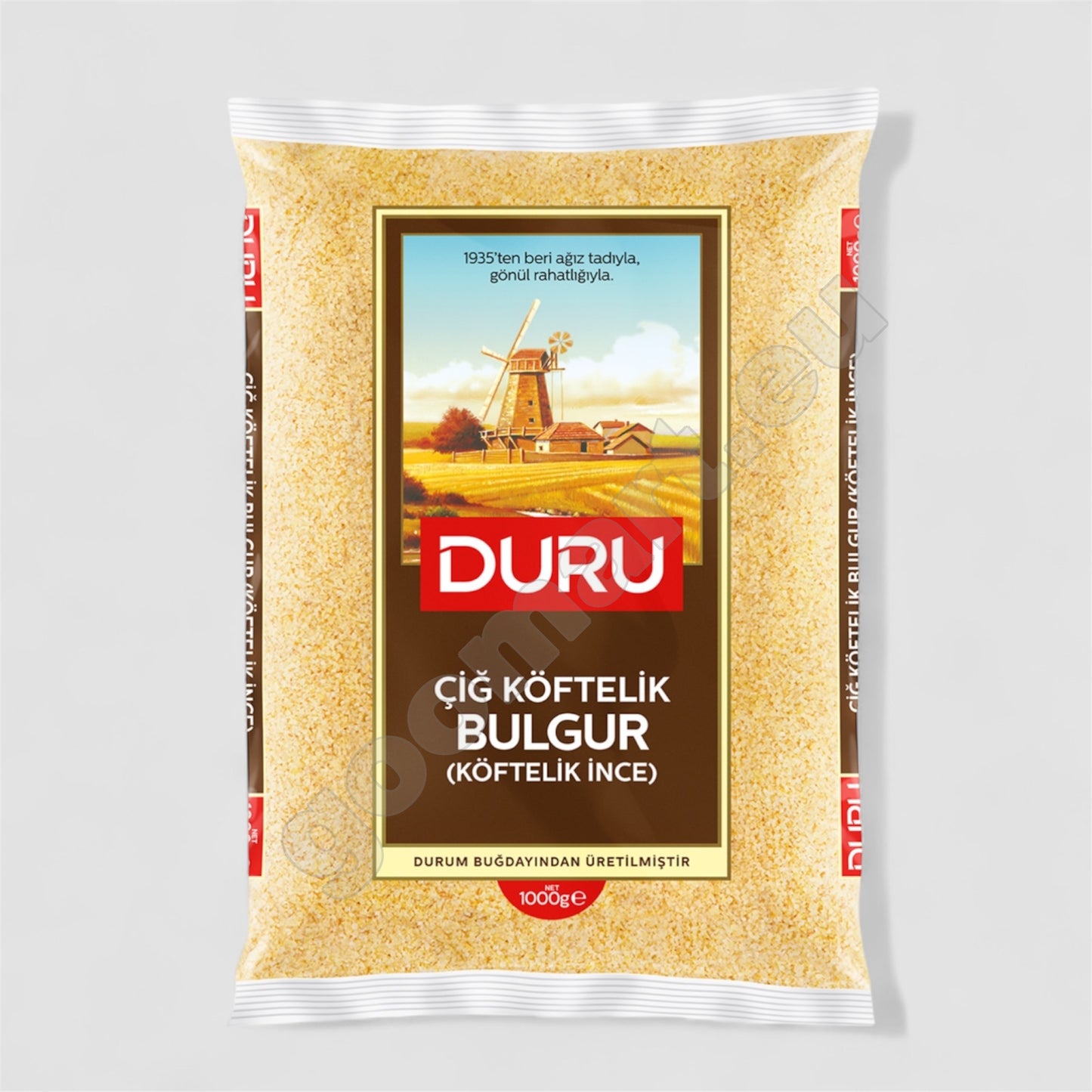 Duru Hartweizengrütze Extra Fein - Cig Köftelik Ince Bulgur 1kg - Goomart