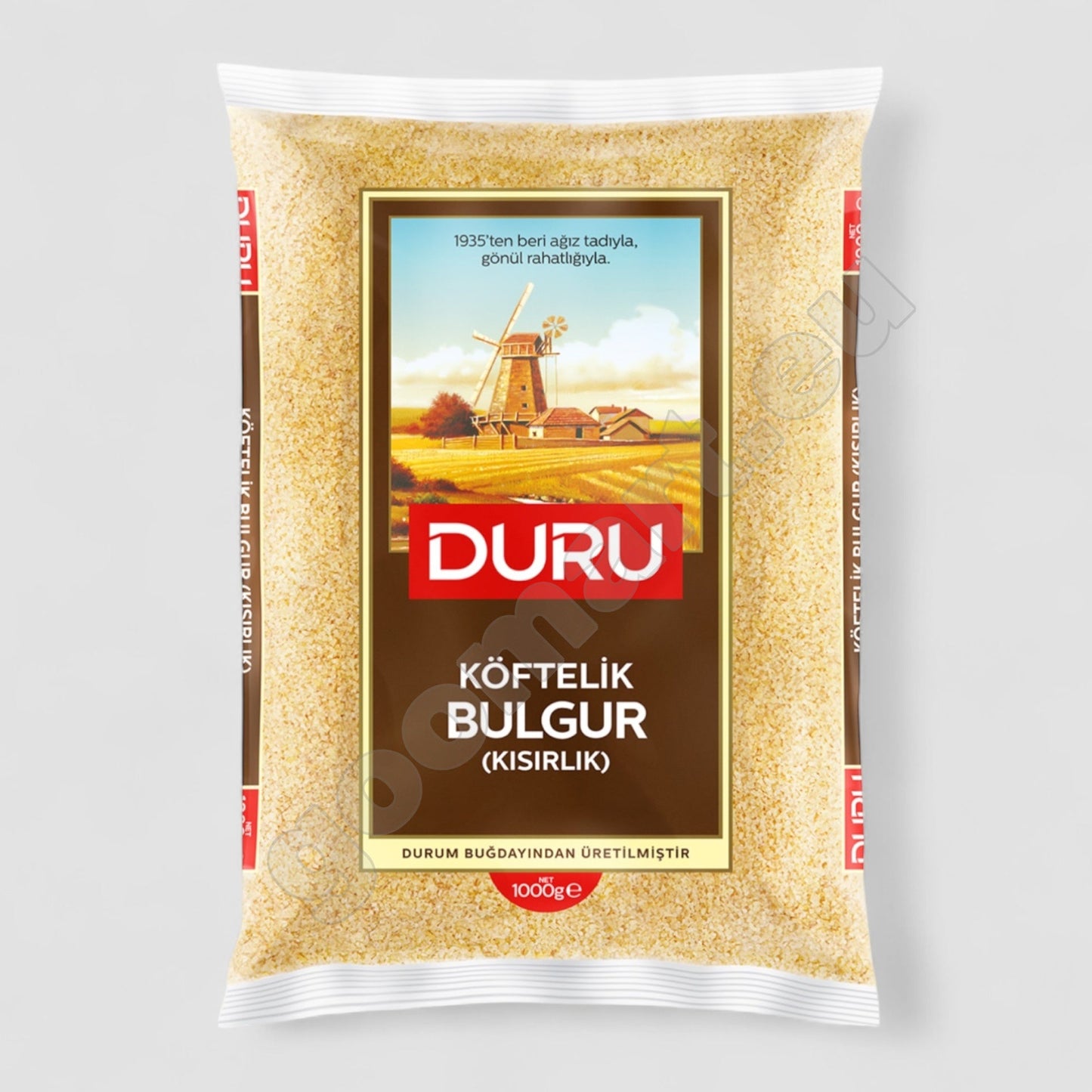 Duru Hartweizengrütze Fein - Köftelik Bulgur (Kisirlik) 1kg - Goomart