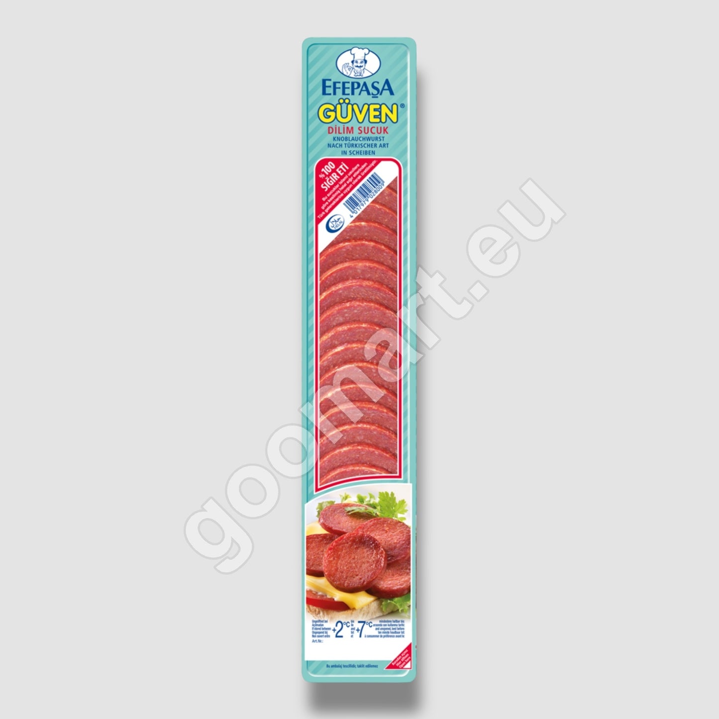 Efepasa Knoblauchwurst Scheiben 200g - Goomart