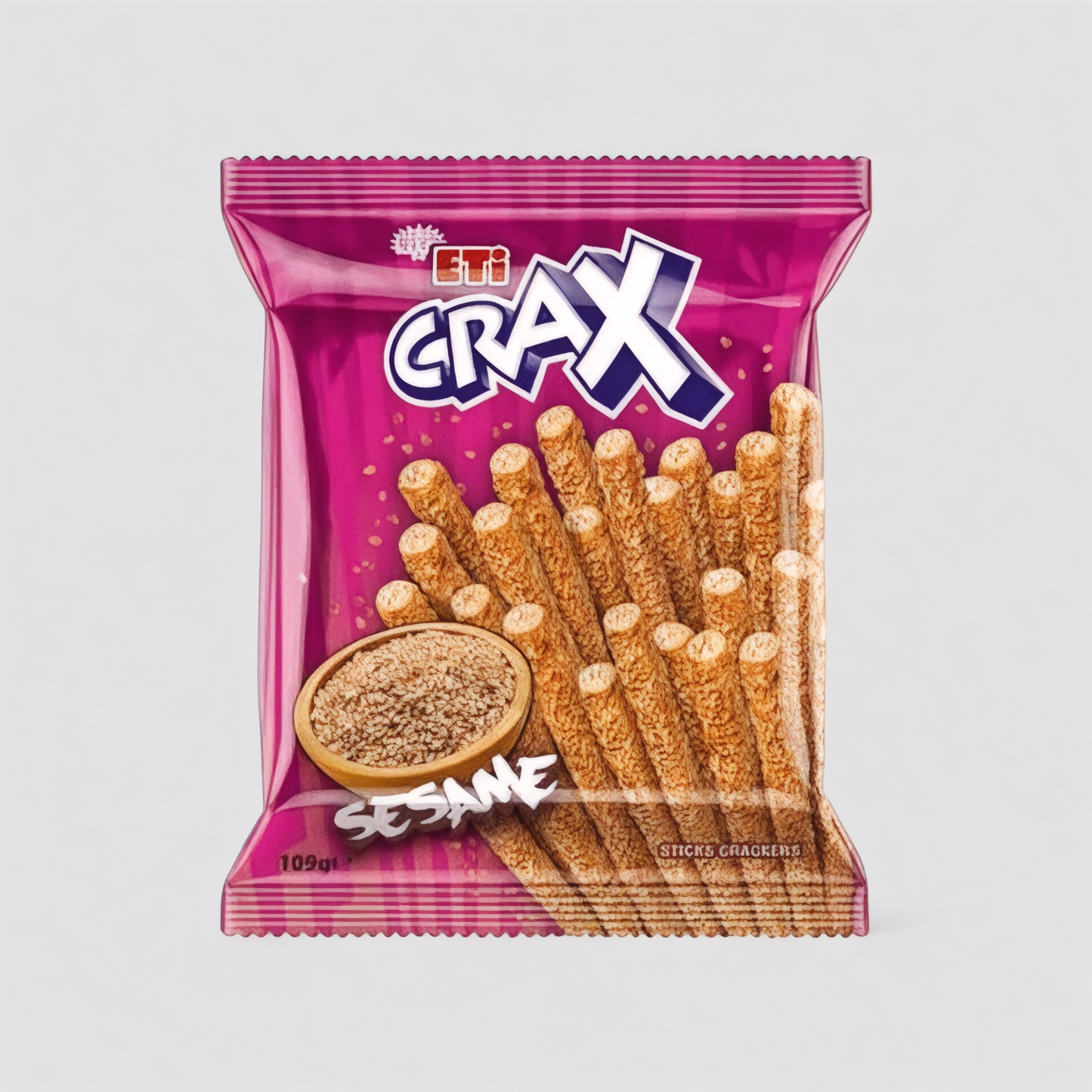 Eti Crax Gong Sesam Cracker-Sticks 110g - Goomart