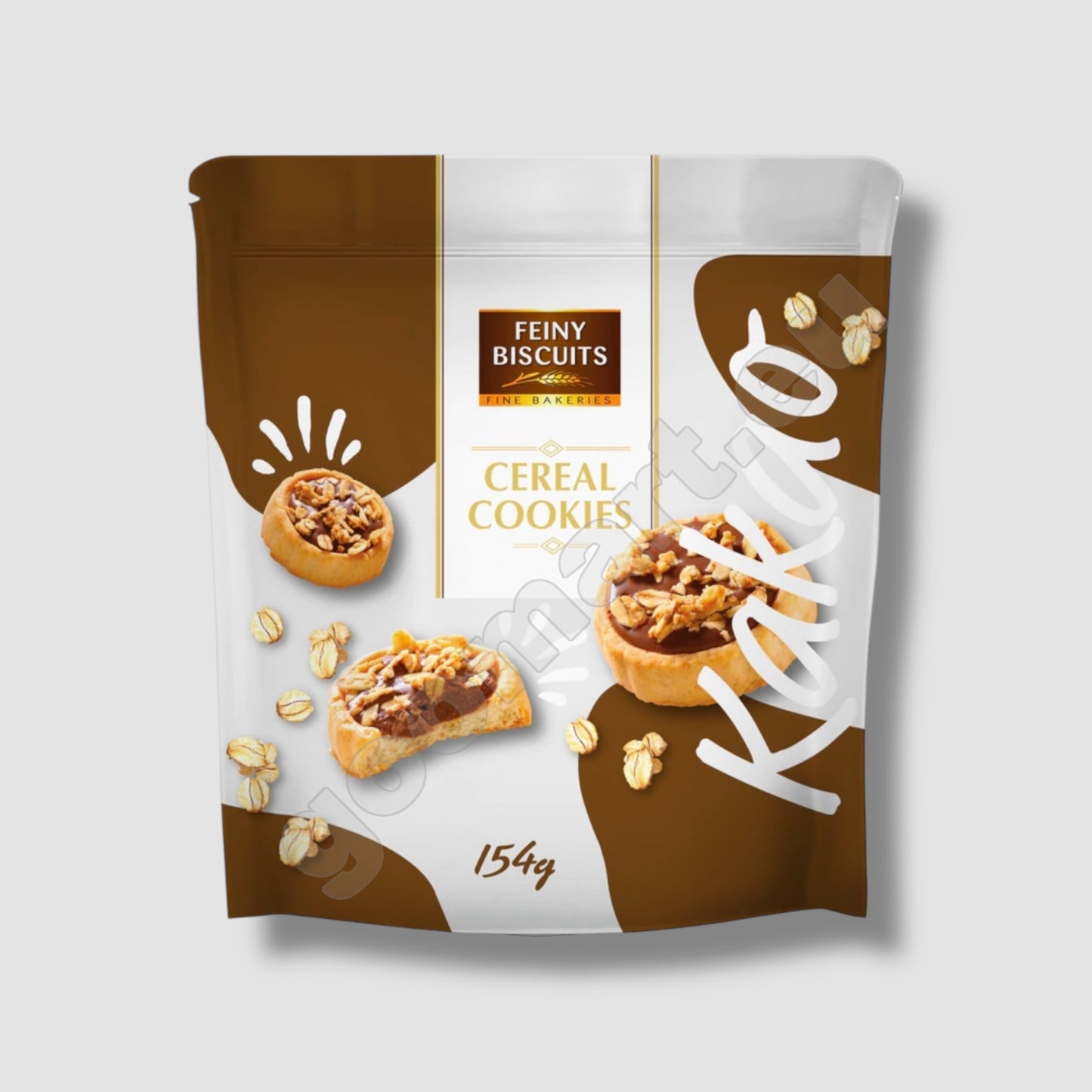 Feiny Biscuits Cereal Cookies Kakao 154g - Goomart