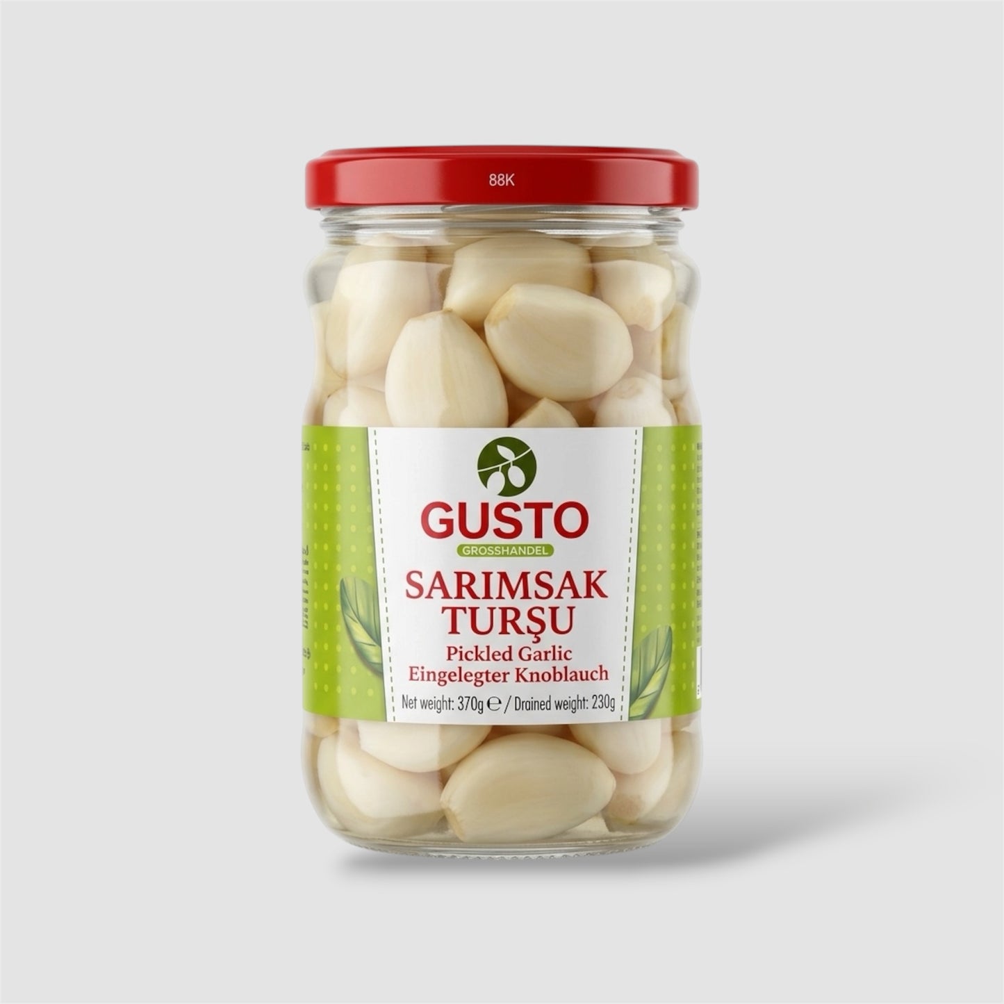 Gusto Eingelegter Knoblauch 370g - Goomart