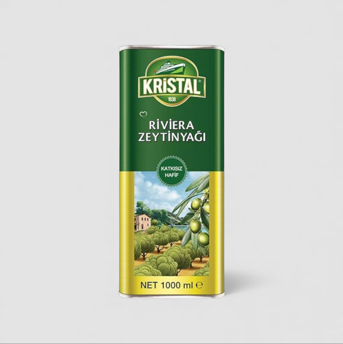 Kristal Riviera Olivenöl Blechkanister 1lt - Goomart