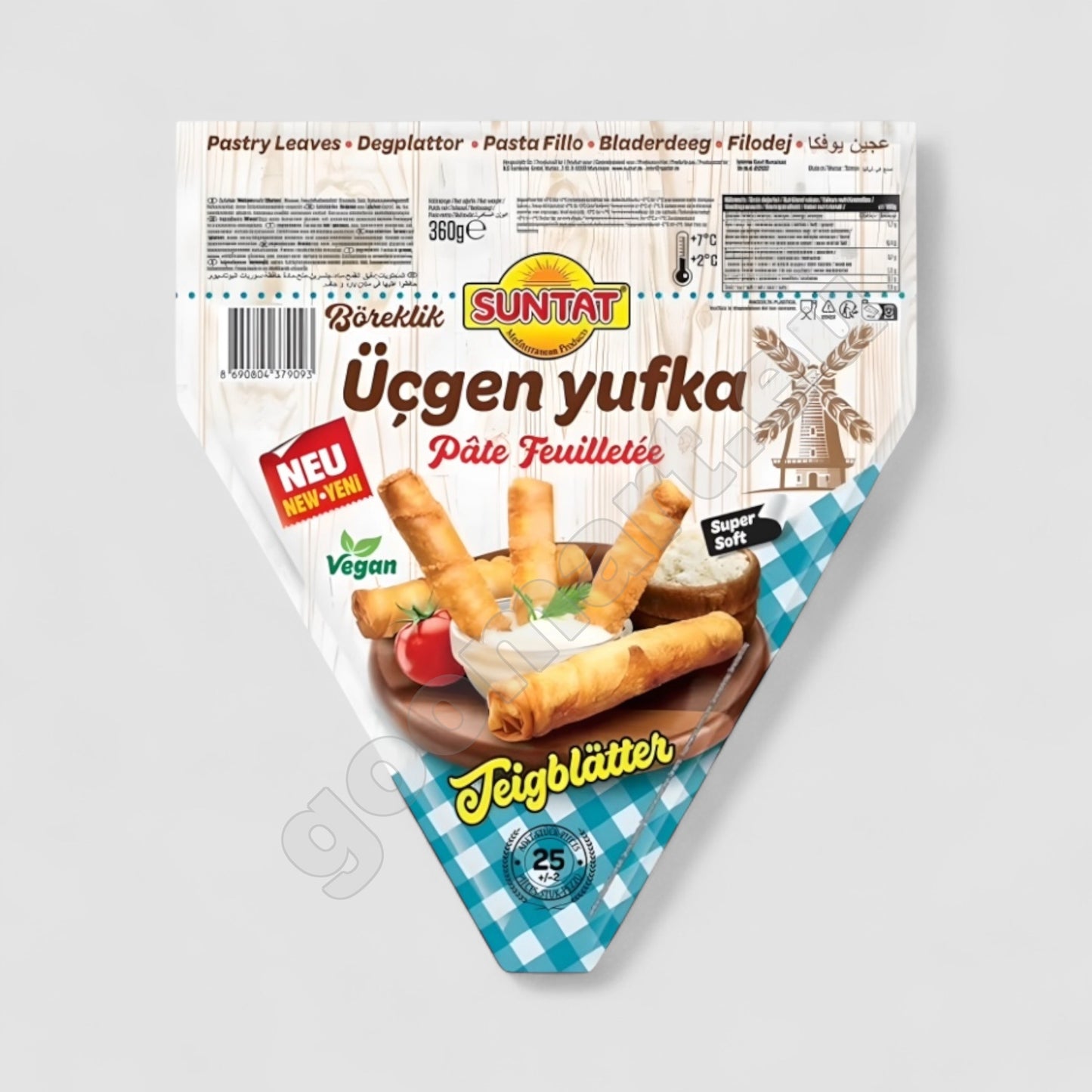 Suntat Dreieckiger Teig 360g - Goomart