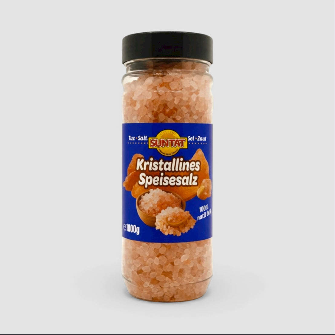 Suntat Kristallines Speisesalz - Himalaya Tuz 1kg - Goomart