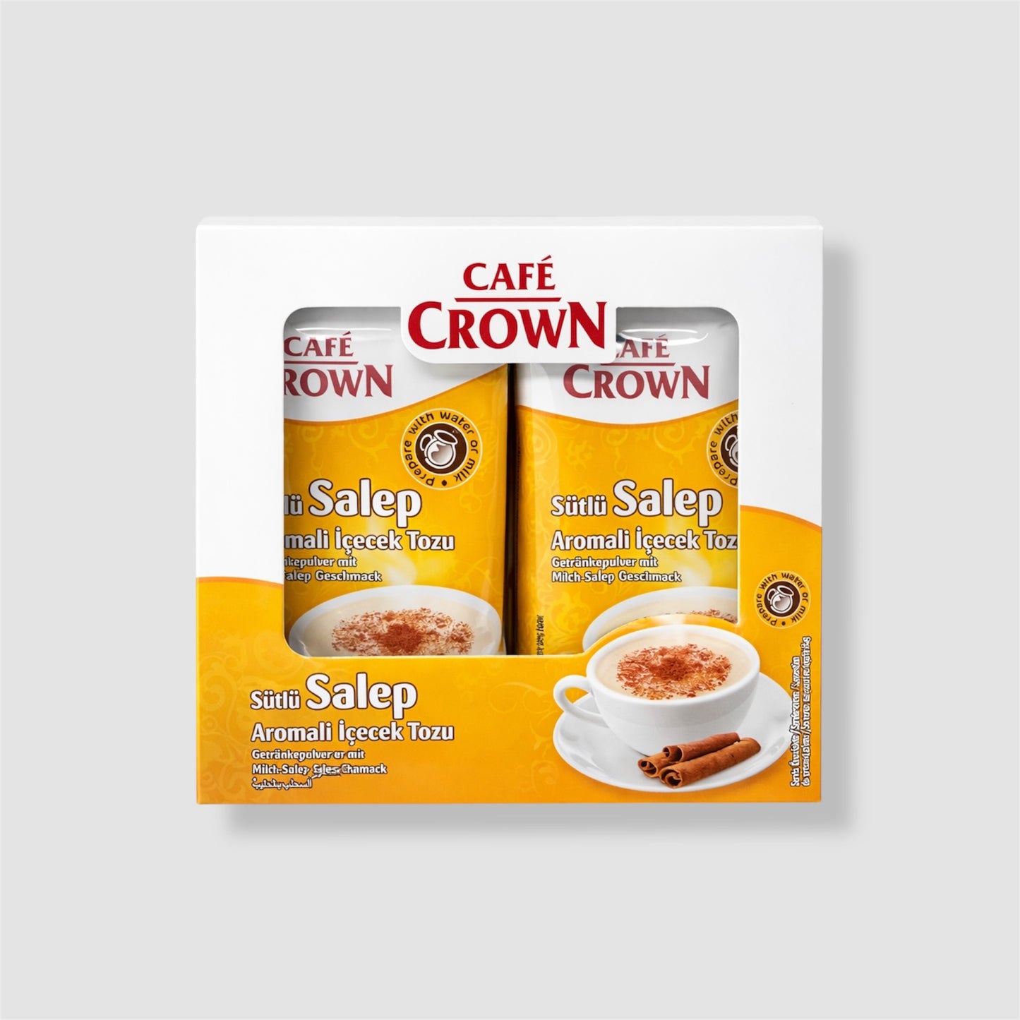 Ülker Cafe Crown Salep Getränkepulver 6er Pack - Goomart