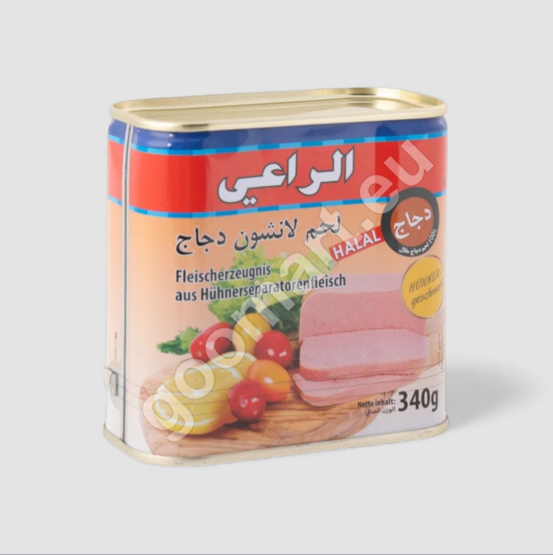 Al Raii Fleischerzeugnis aus Hühnerseparatorenfleisch 340g - Goomart