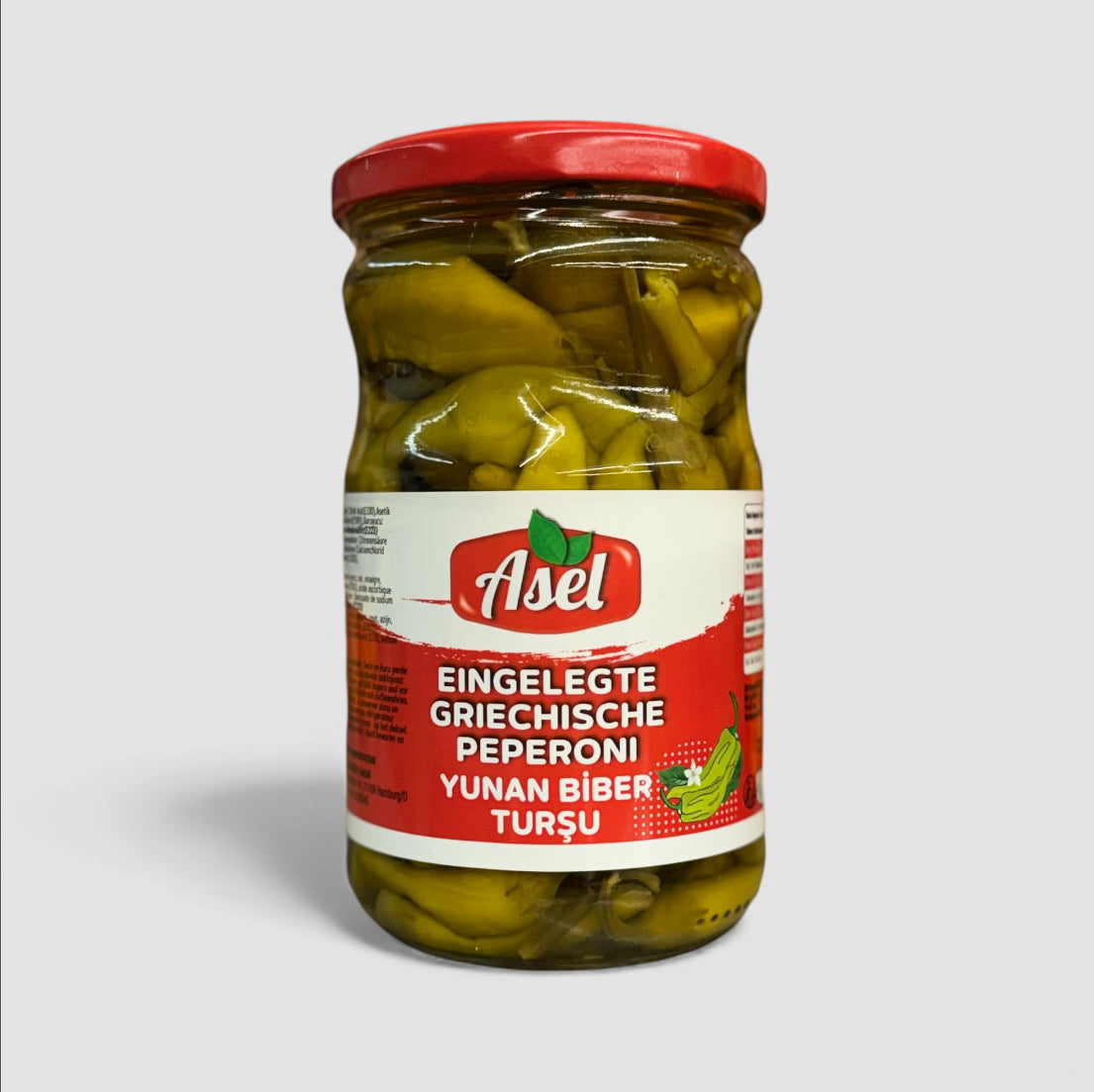 Asel Eingelegte Griechische Peperoni 340g - Goomart