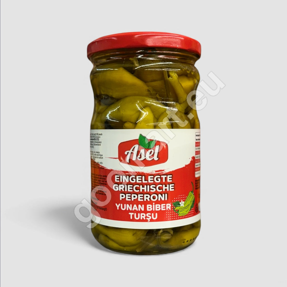 Asel Eingelegte Griechische Peperoni 660g - Goomart