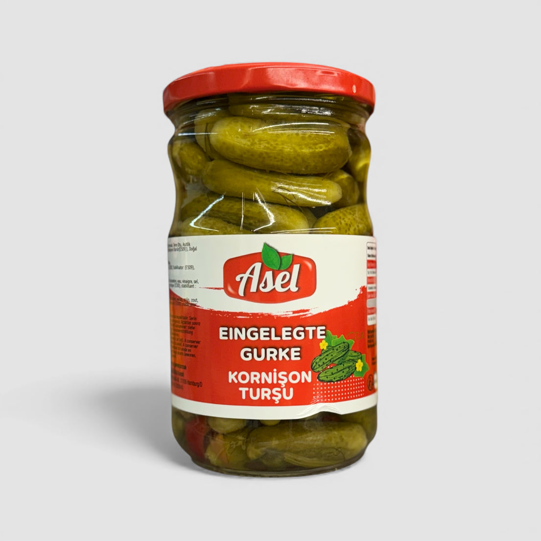 Asel Eingelegte Gurke 340g - Goomart