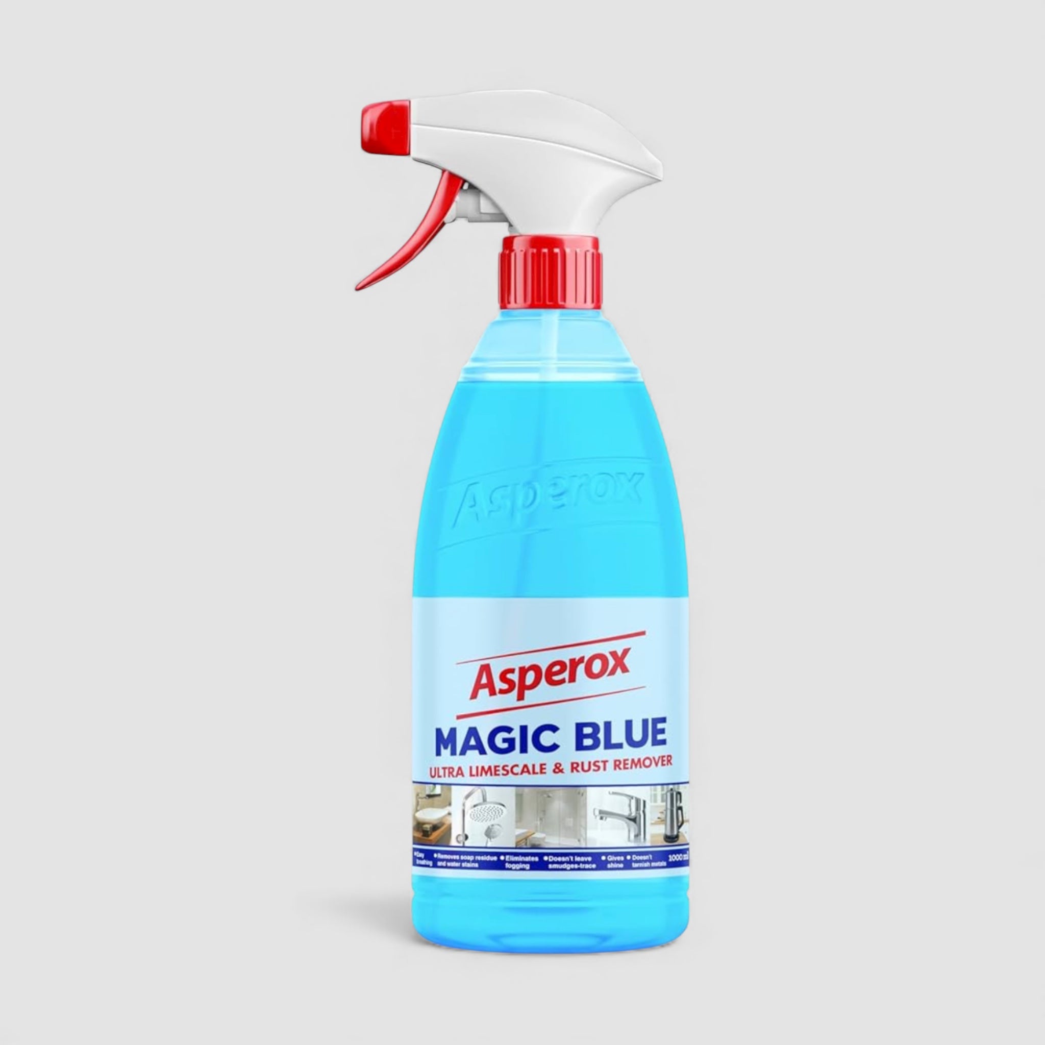 Asperox Blaue Kraft Badezimmer Rost Und Kalkentferner 1000ml - Goomart