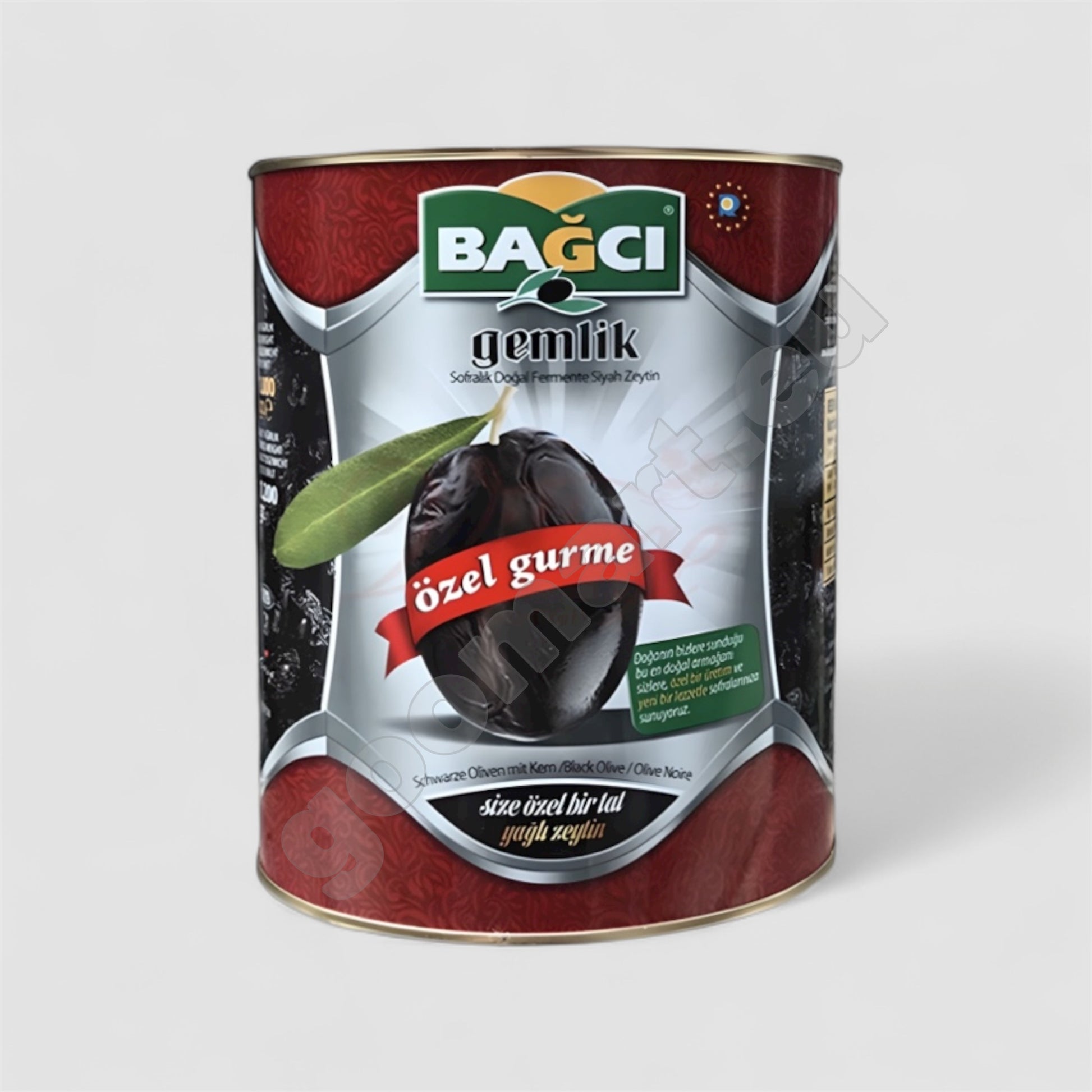 Bagci Gemlik Schwarze Oliven 1kg - Goomart