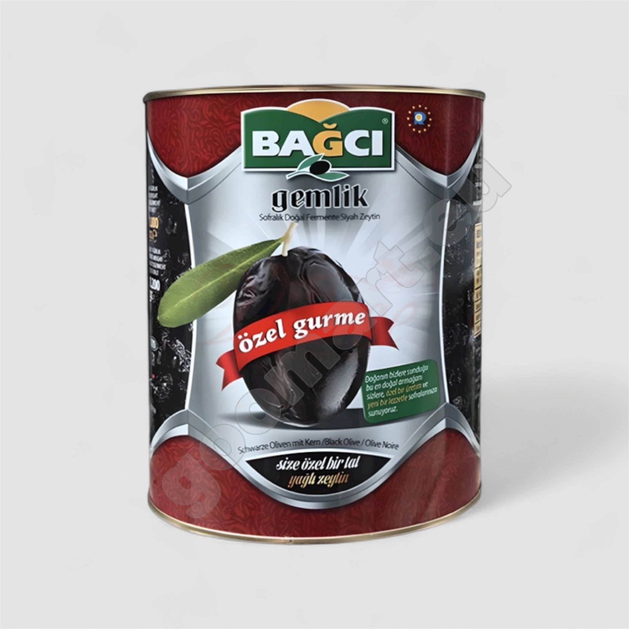 Bagci Gemlik Schwarze Oliven 1kg - Goomart