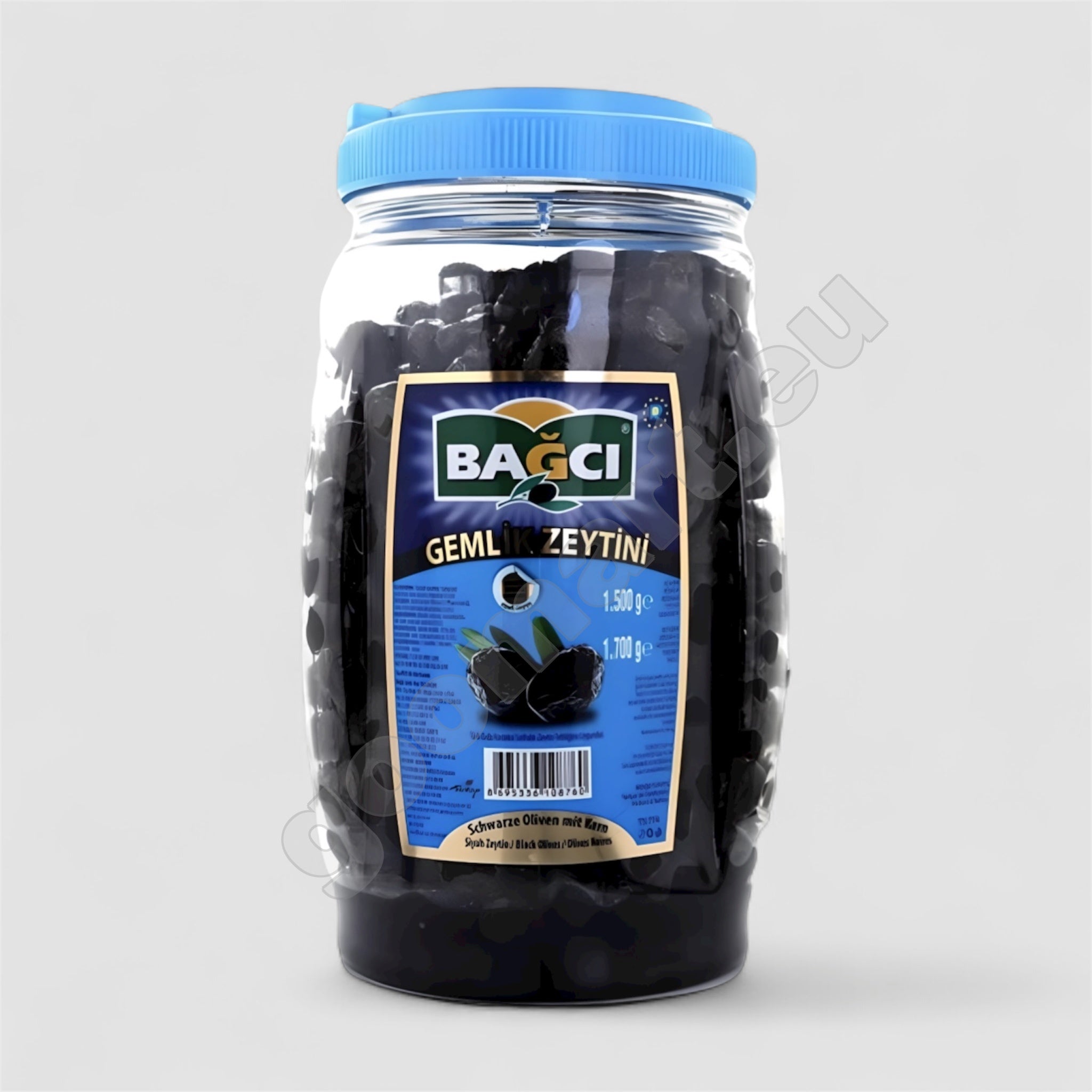 Bagci Schwarze Oliven In Öl 1,5Kg - Goomart