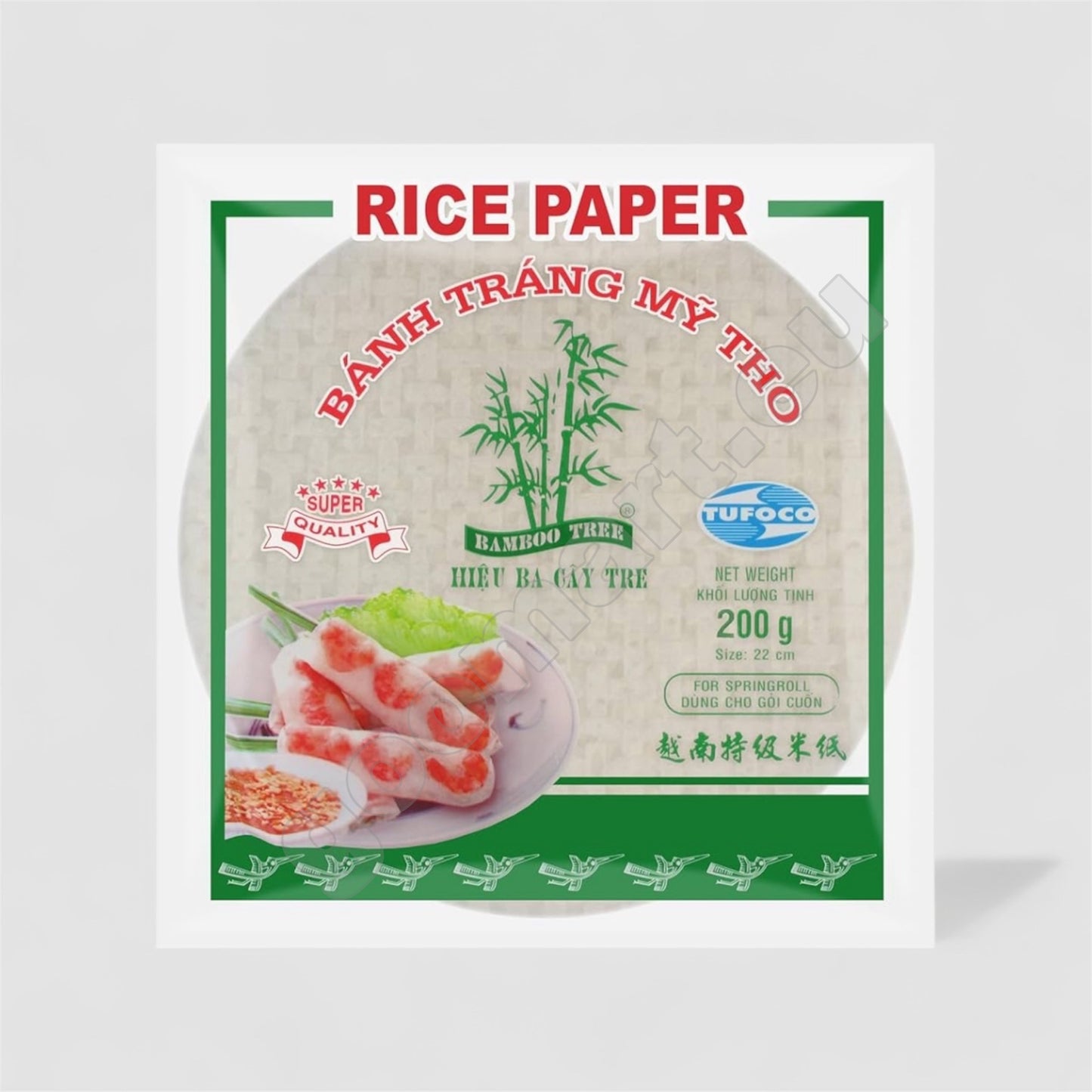 Bamboo Tree Reispapier 22Cm 200g - Goomart