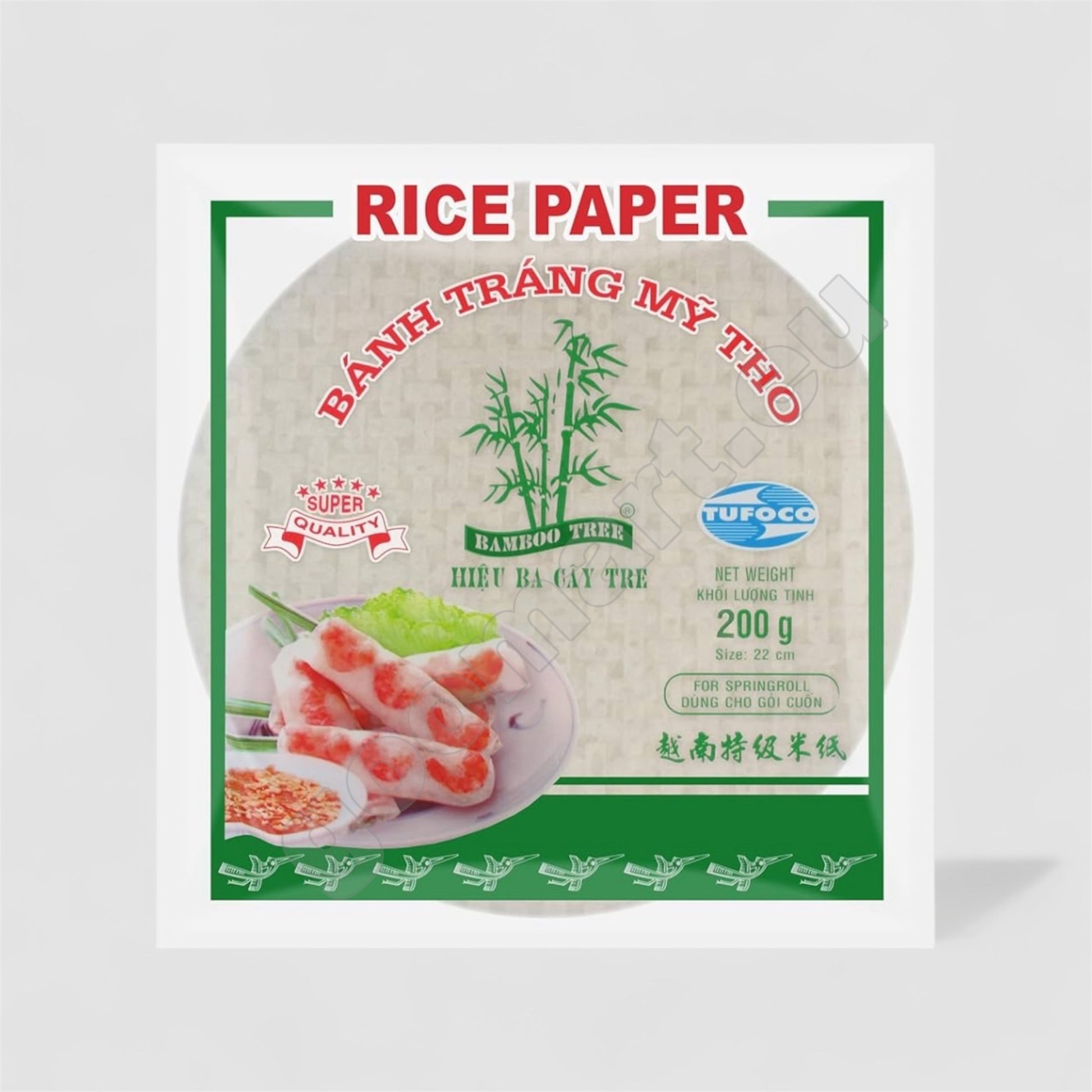 Bamboo Tree Reispapier 22Cm 200g - Goomart