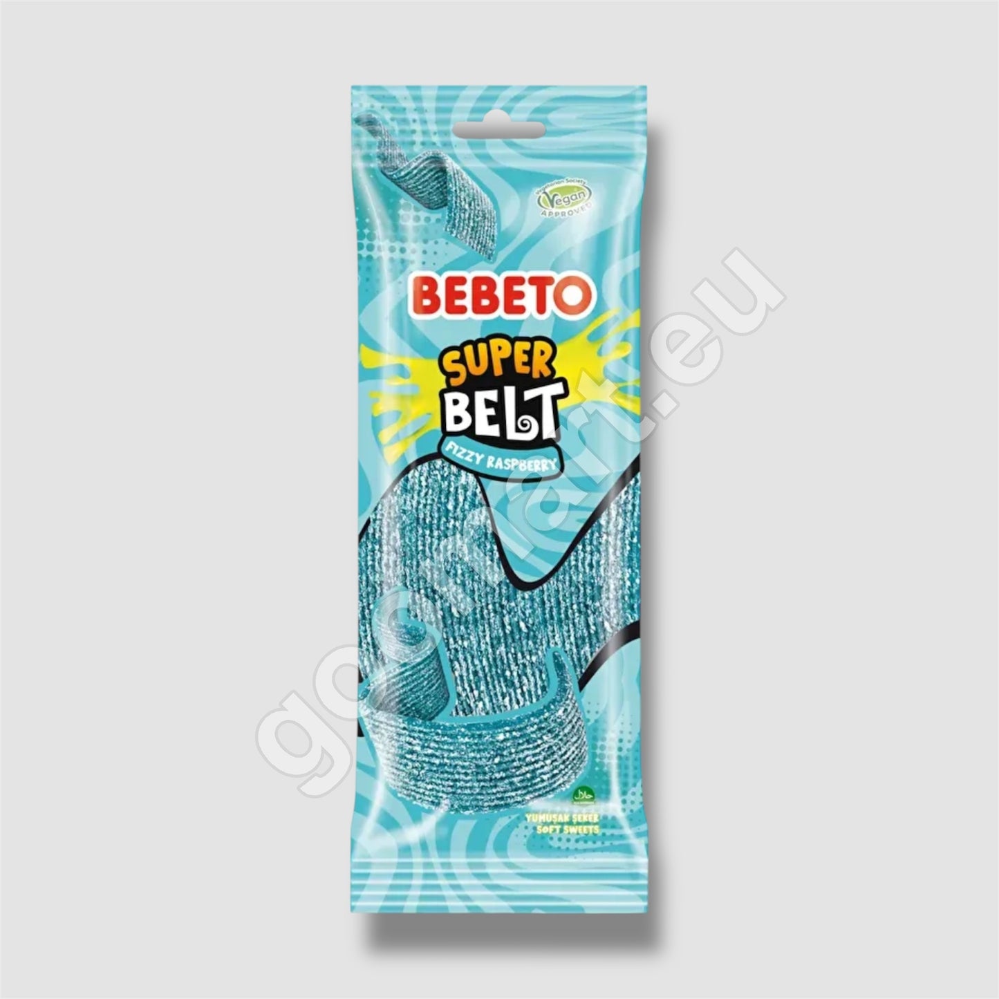 Bebeto Saure Fruchtgummibänder Himbeer 180g - Goomart