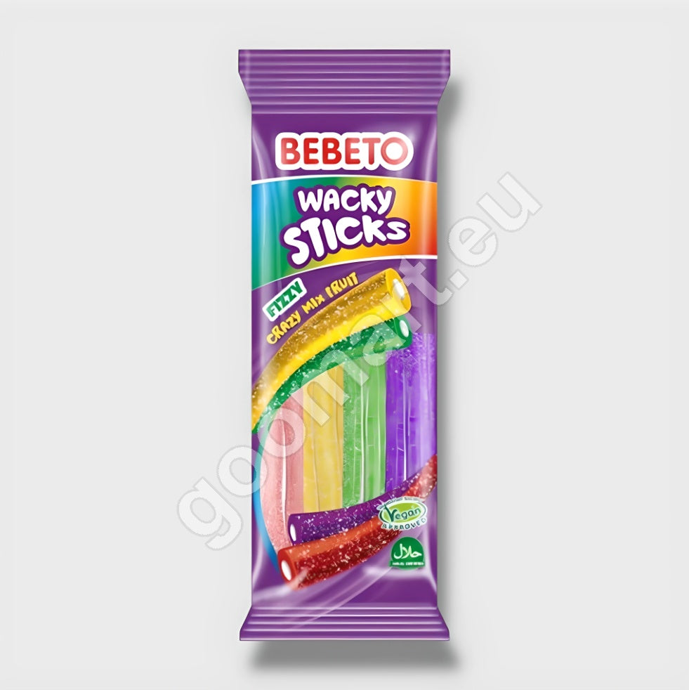 Bebeto Saure Fruchtgummisticks Fruchtmix 180g - Goomart