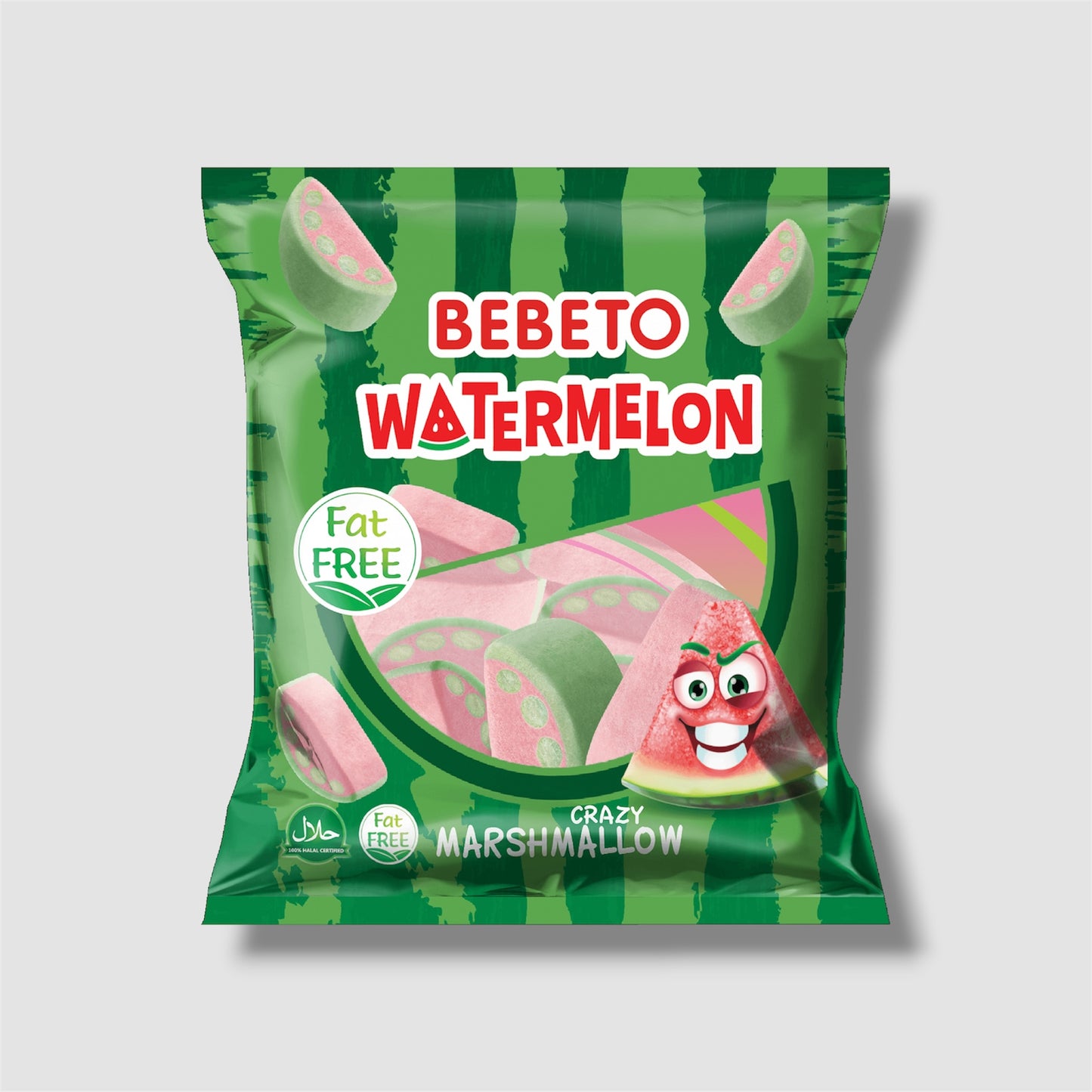 Bebeto Watermelon Marshmallow 250g - Goomart