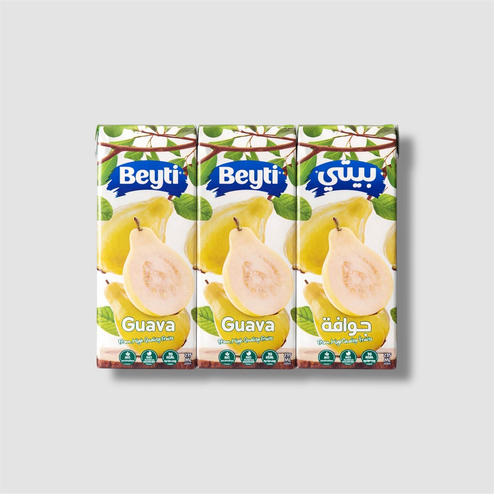 Beyti Guava Nektar 6 x 235ml Pack - Goomart