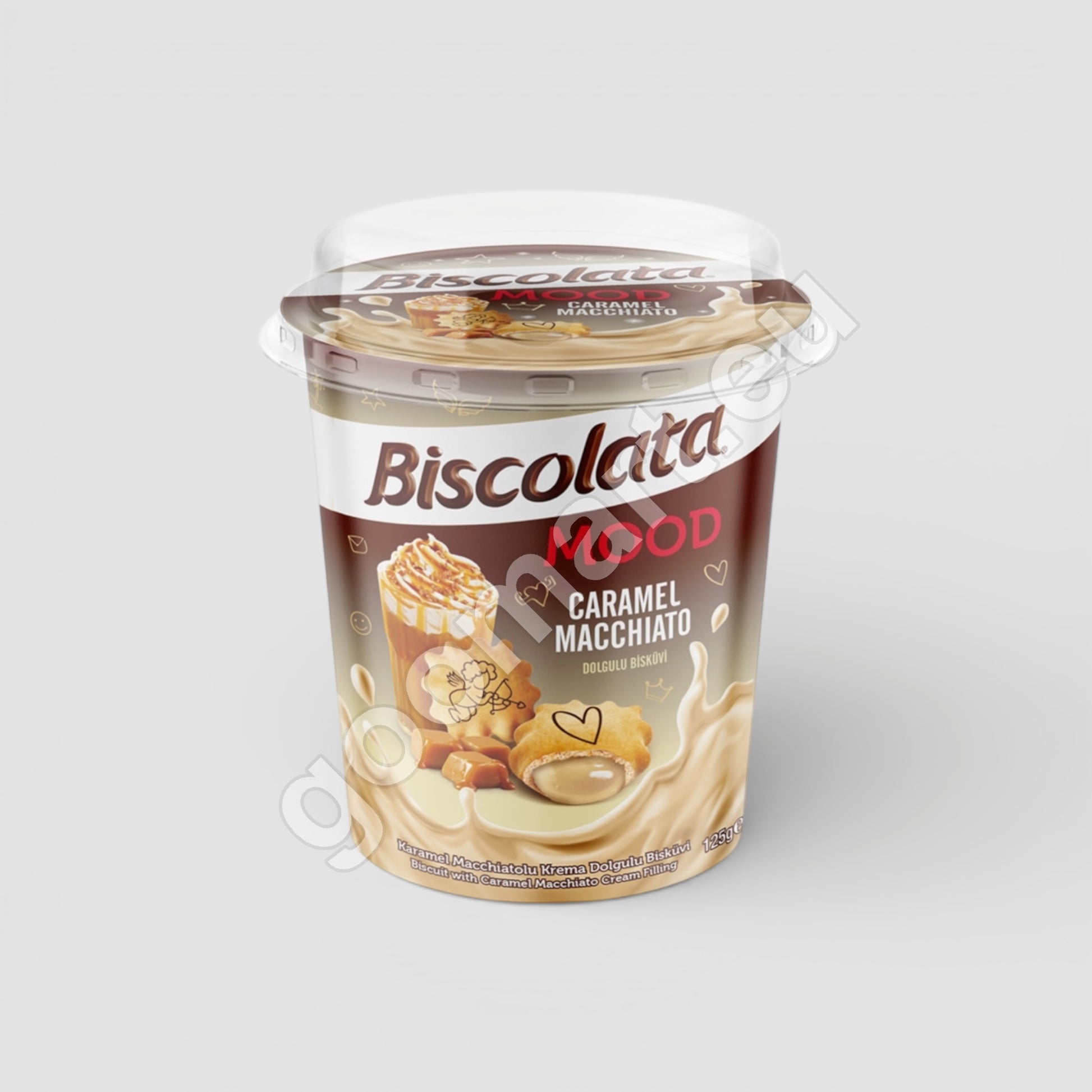 Biscolata Mood Caramel Macchiato 100g - Goomart