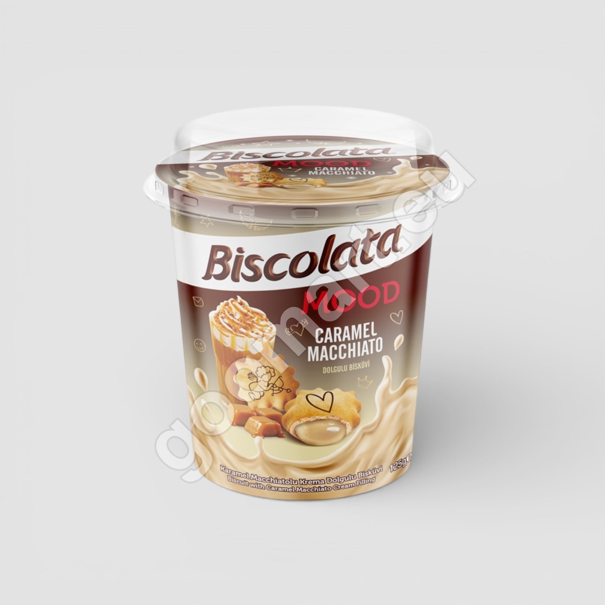 Biscolata Mood Caramel Macchiato 100g - Goomart