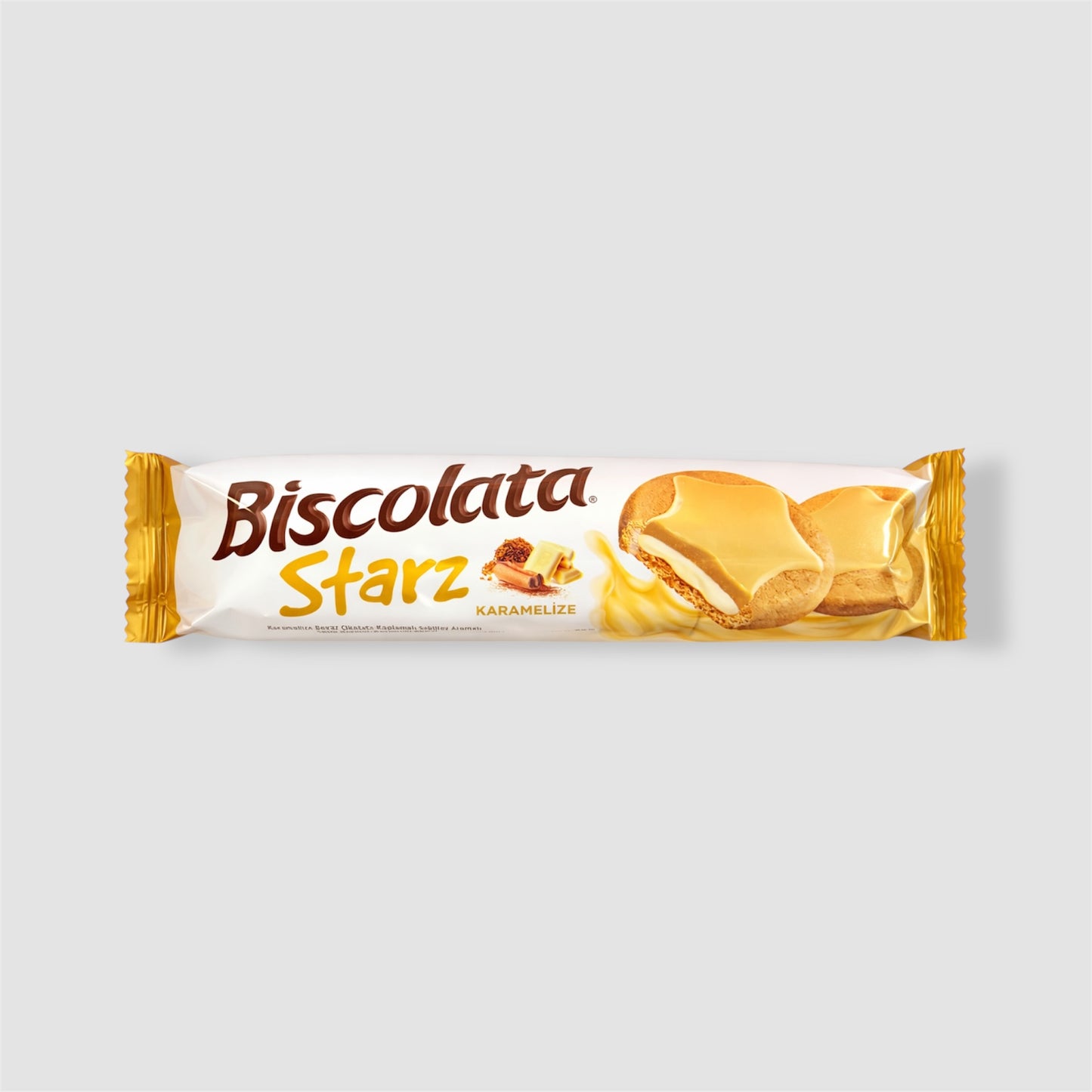 Biscolata Starz Karamell Keks 82g - Goomart