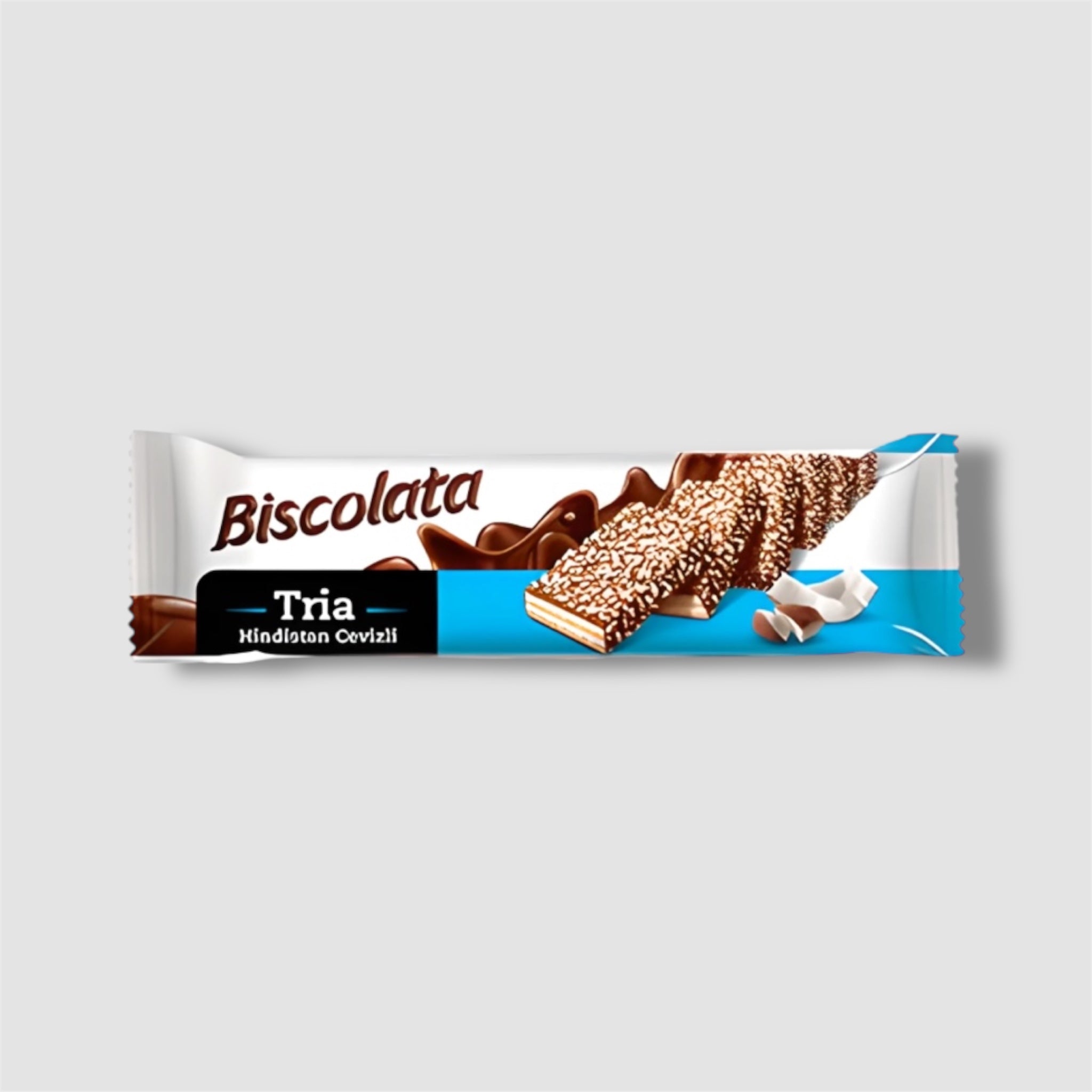 Biscolata Tria Kokosnuss Waffeln 100g - Goomart