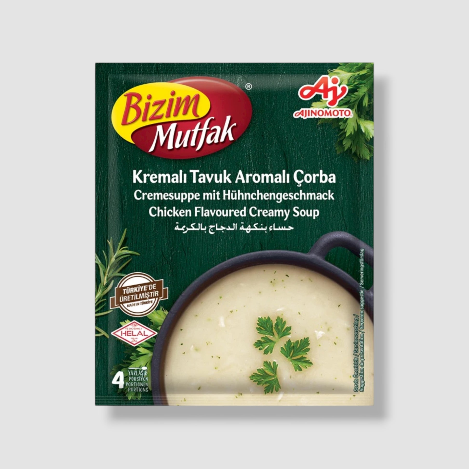 Bizim Mutfak Cremesuppe mit  Hühnchengeschmack 65g - Goomart