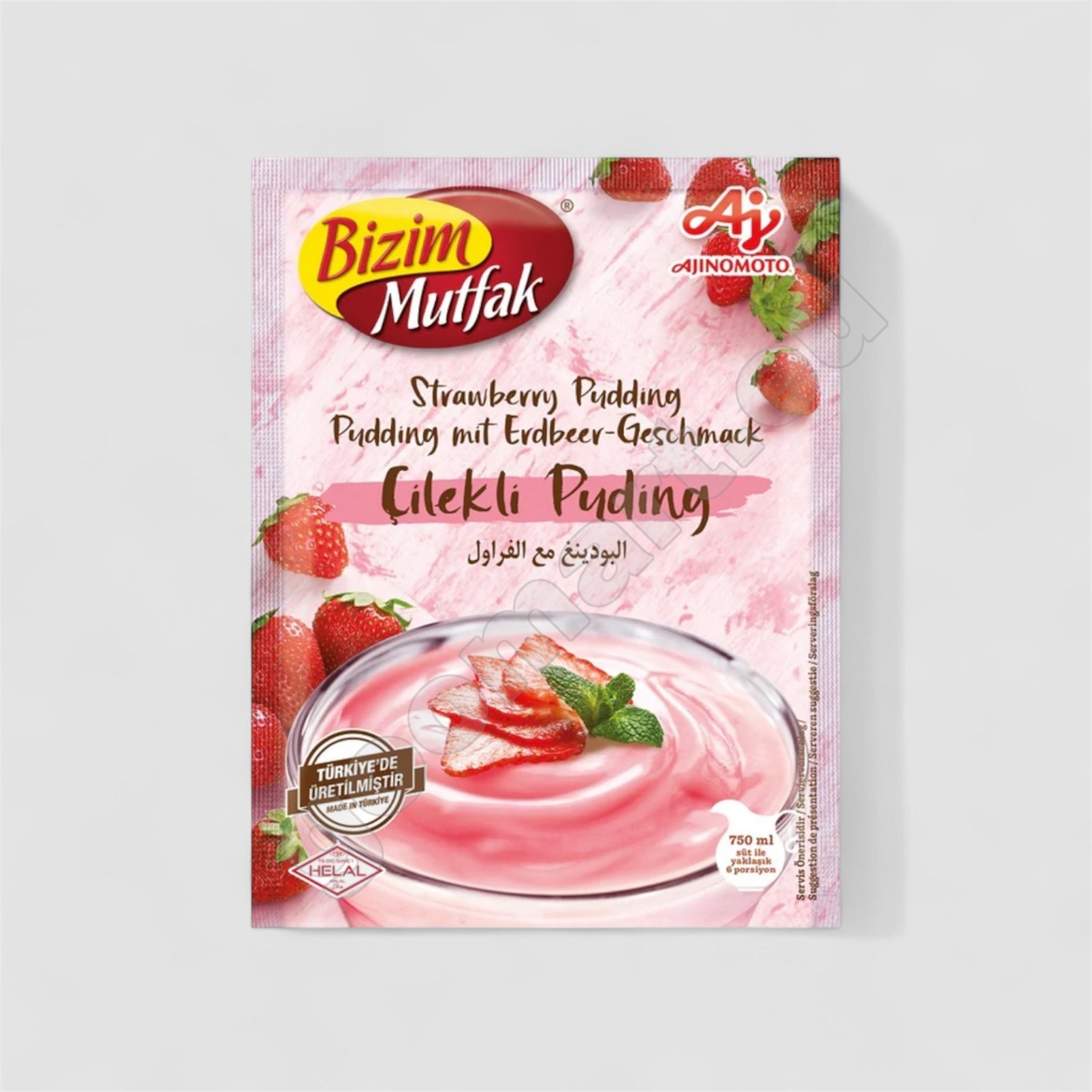Bizim Mutfak Erdbeerpudding 120g - Goomart