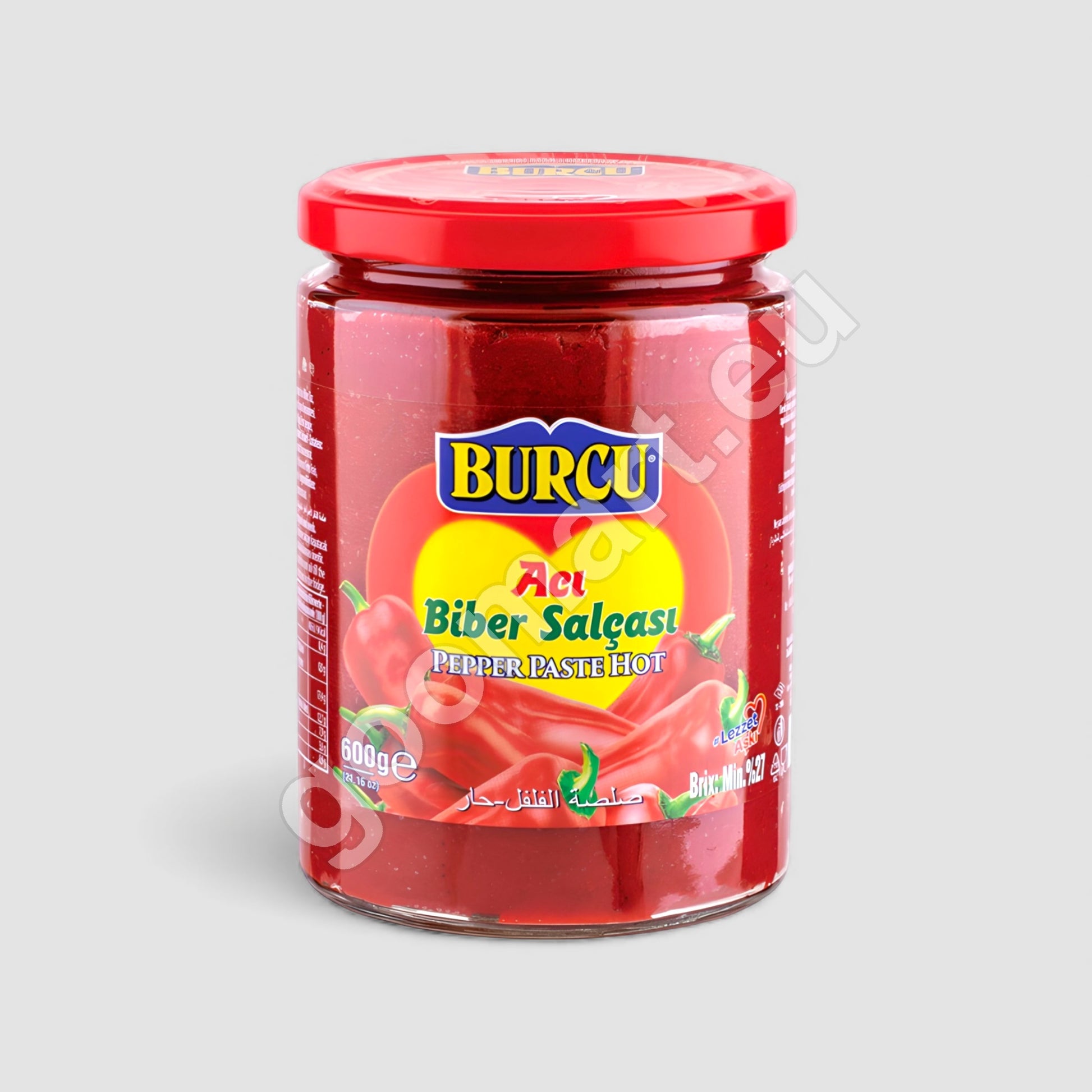 Burcu Paprikamark Scharf Glas 600g - Goomart
