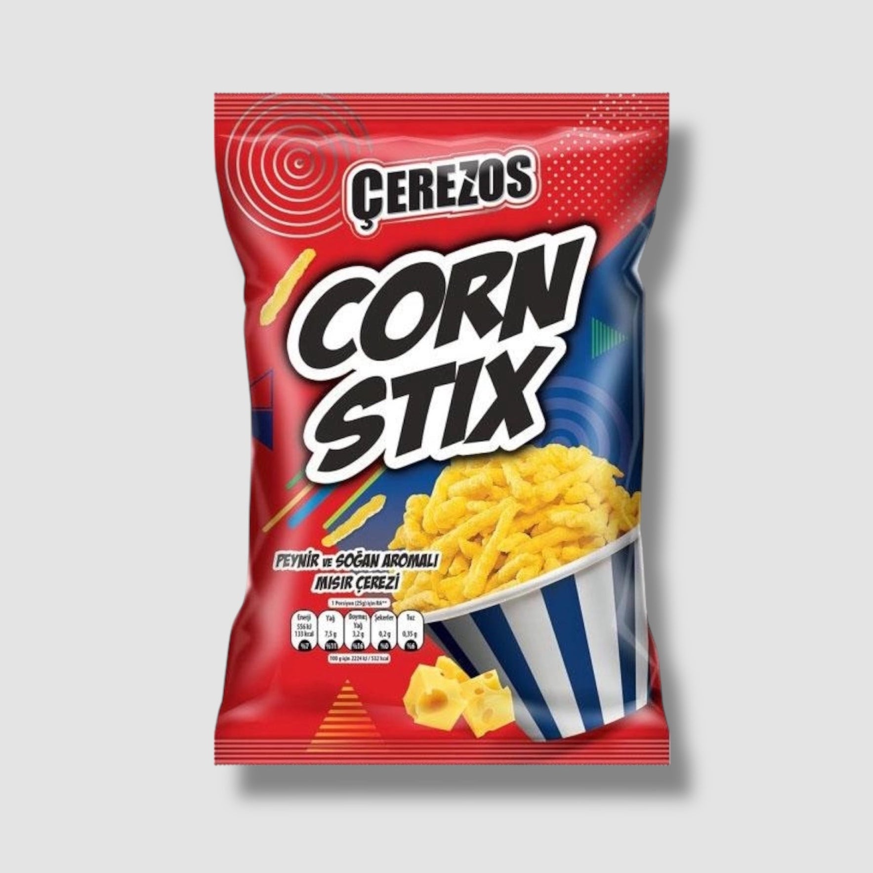 Cerezos Cornstix Käse & Ziebel Chips 115g - Goomart