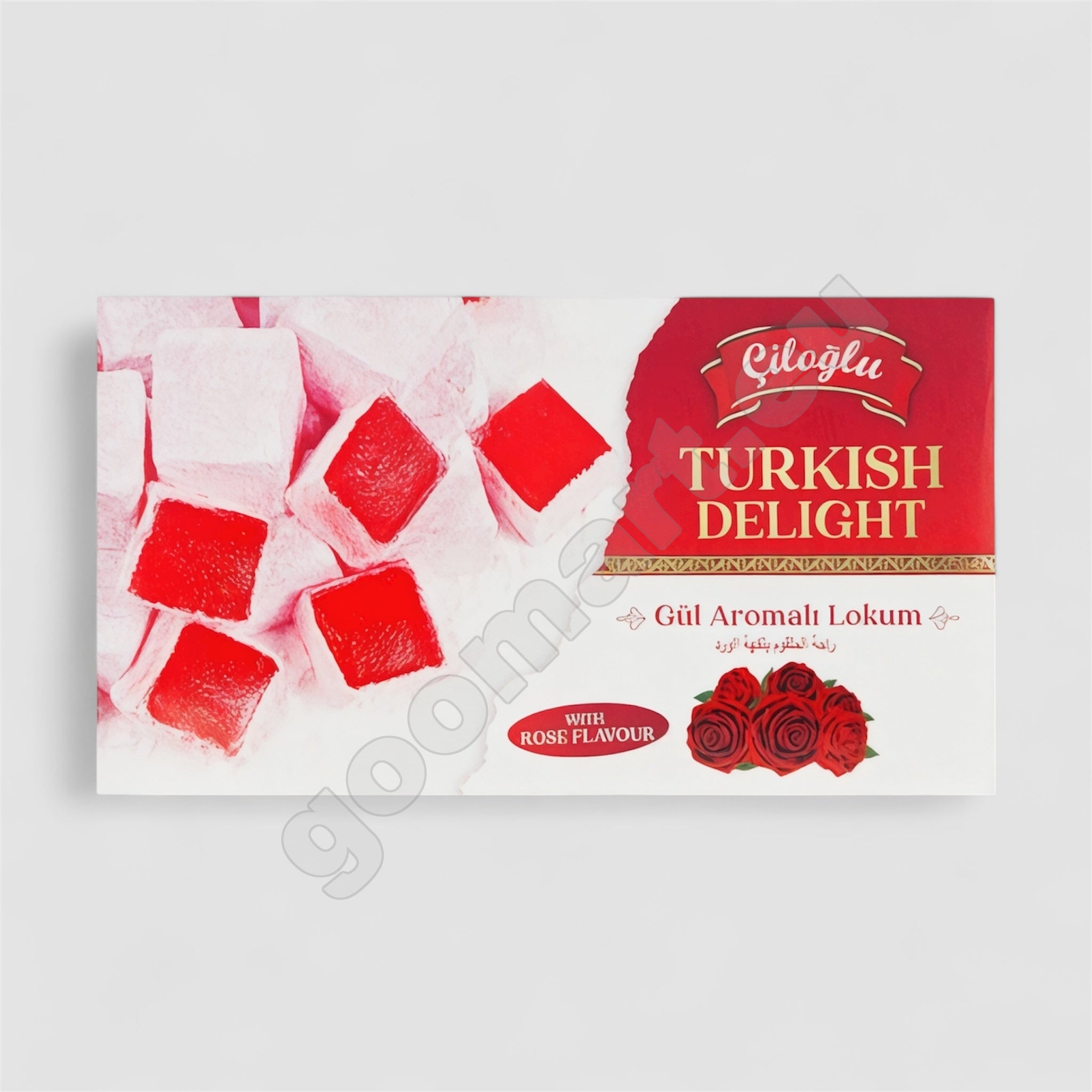 Ciloglu Luxus Turkish Delight Mit Rose 300g - Goomart
