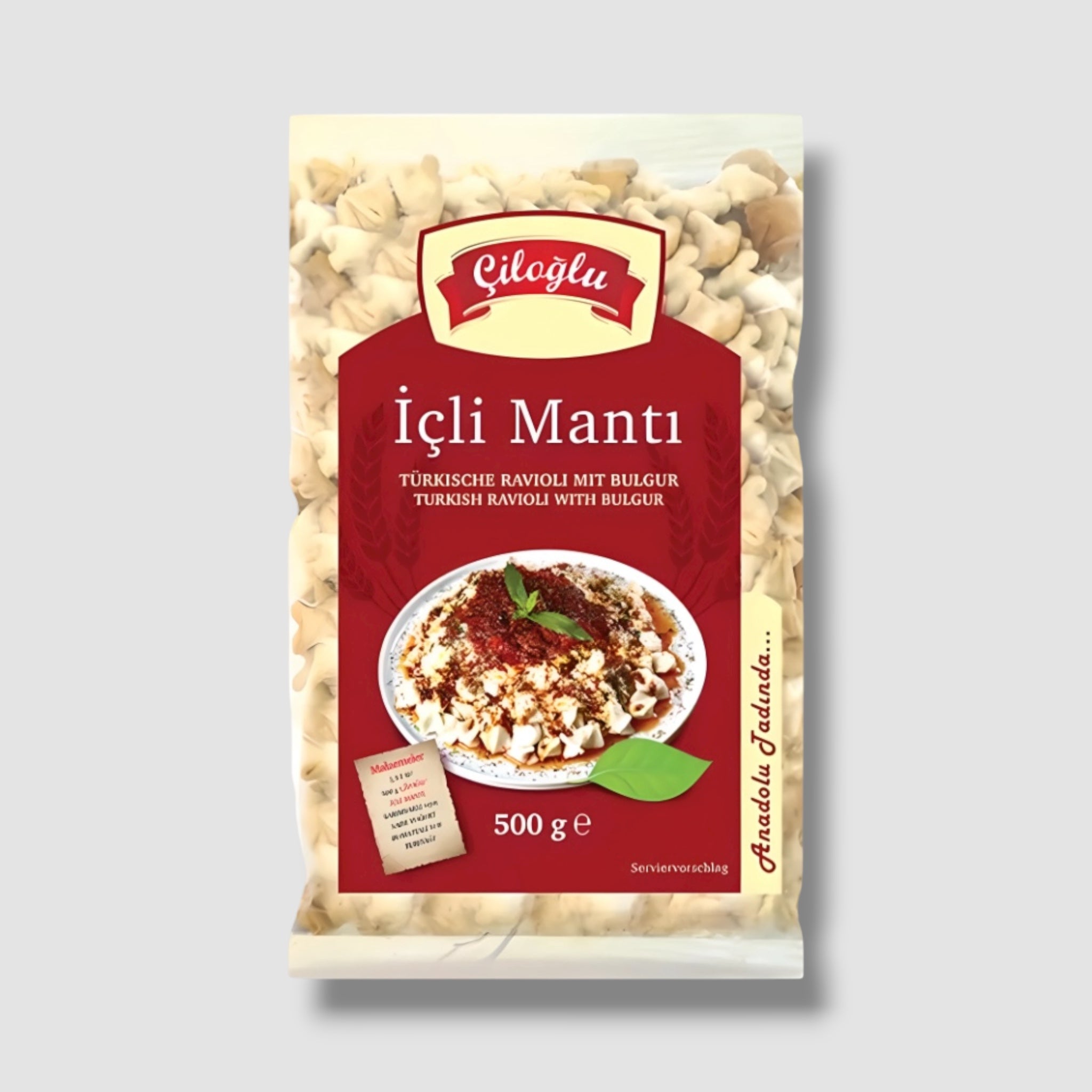 Ciloglu Ravioli Türkischer Art - Icli Manti 500g - Goomart