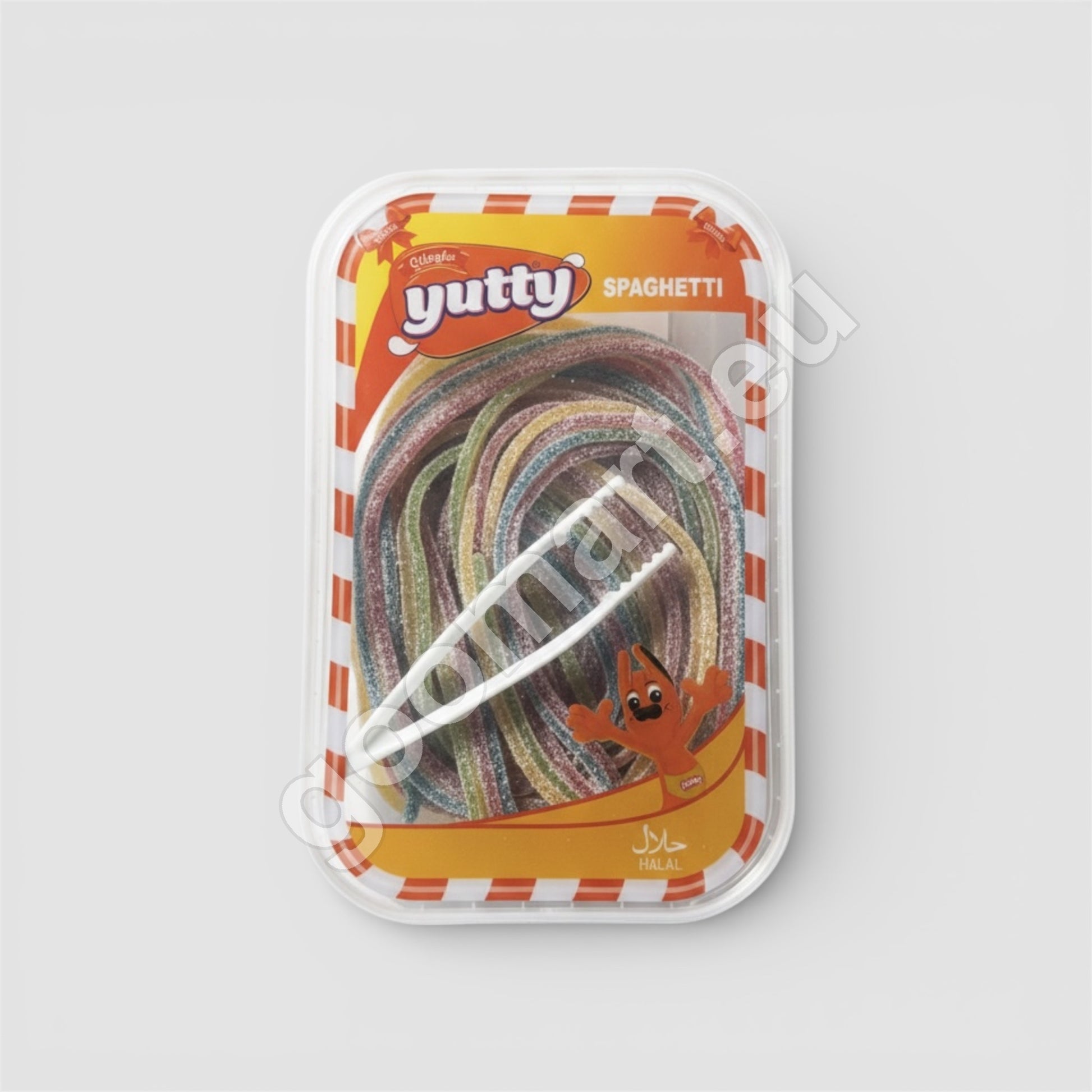 Ciloglu Yutty Saure bunte Fruchtgummi-Schnüre 225g - Goomart