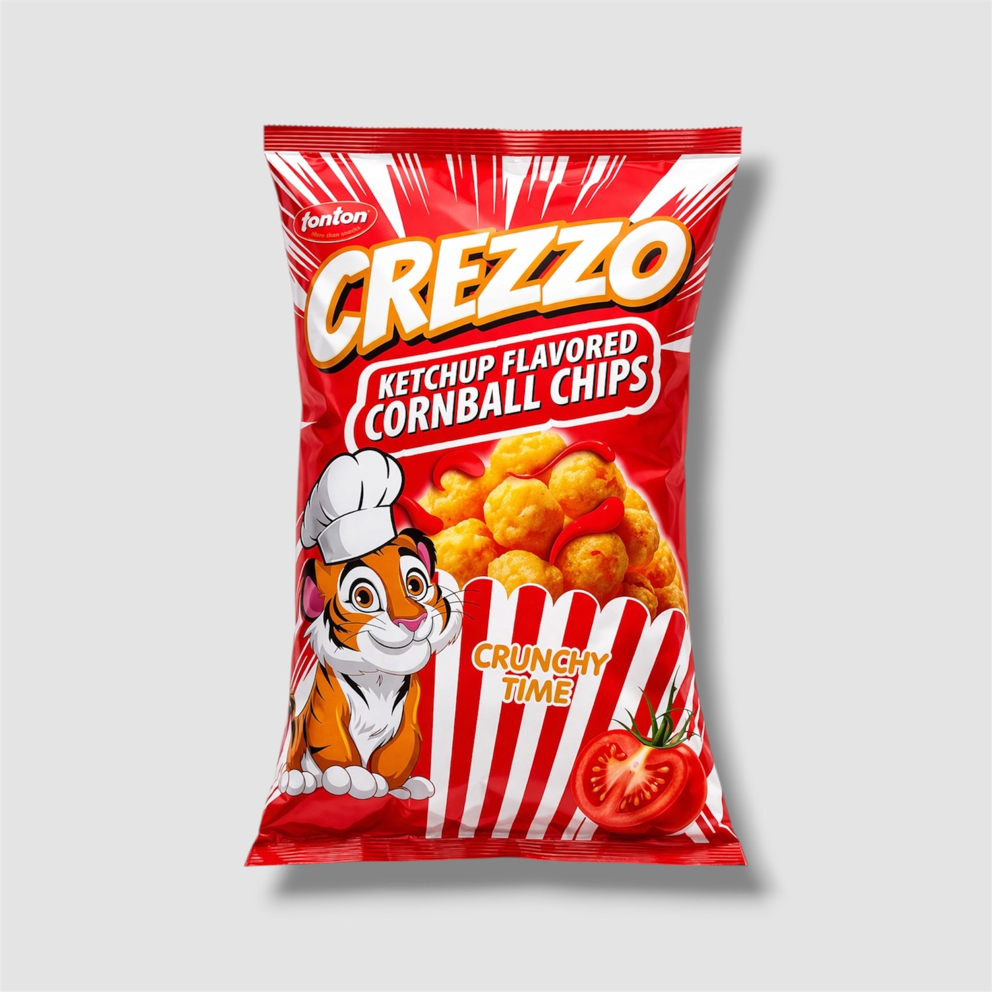 Crezzo Maisbällchen mit Ketchup-Geschmack 110g - Goomart