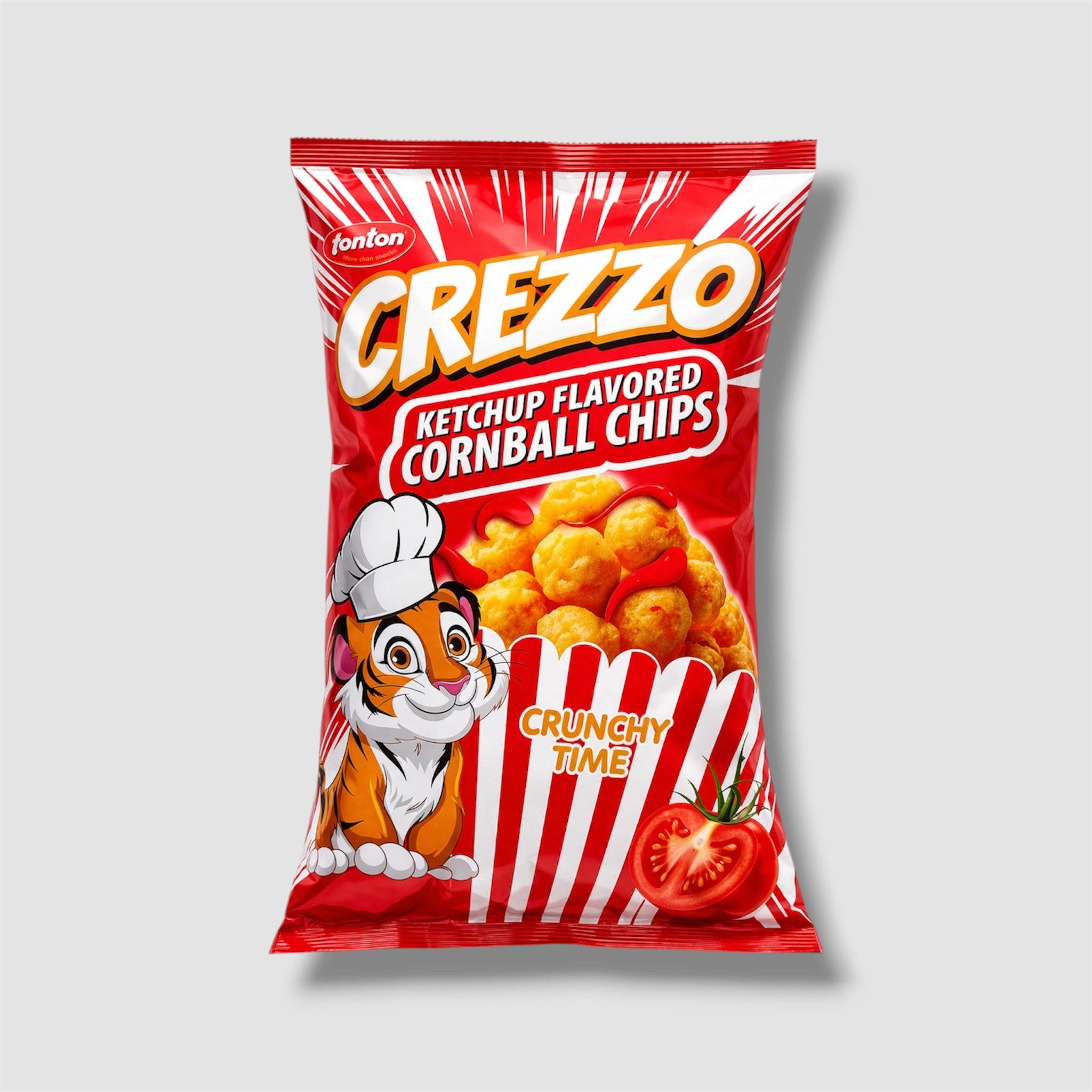 Crezzo Maisbällchen mit Ketchup-Geschmack 110g - Goomart