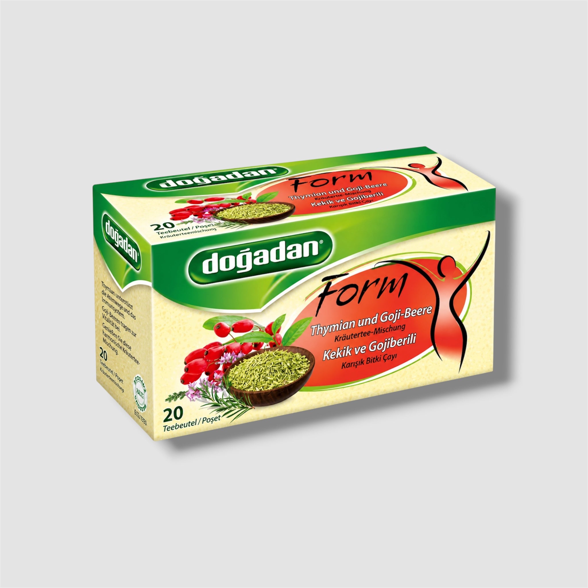Dogadan Form Kräutertee mit Thymian und Goji-Beeren - Goomart