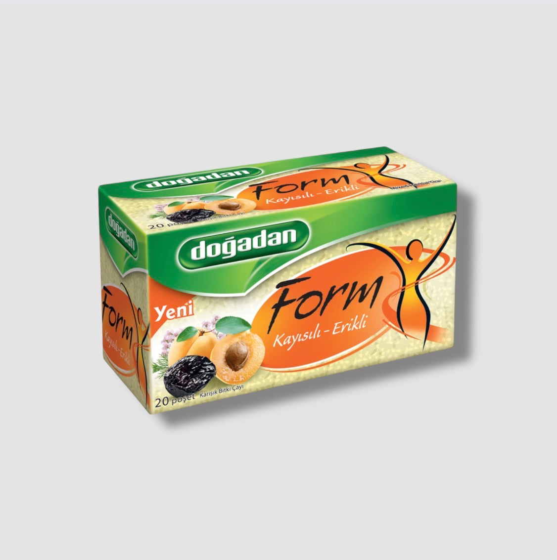 Dogadan Form Plaumen & Aprikosen Beuteltee - Goomart