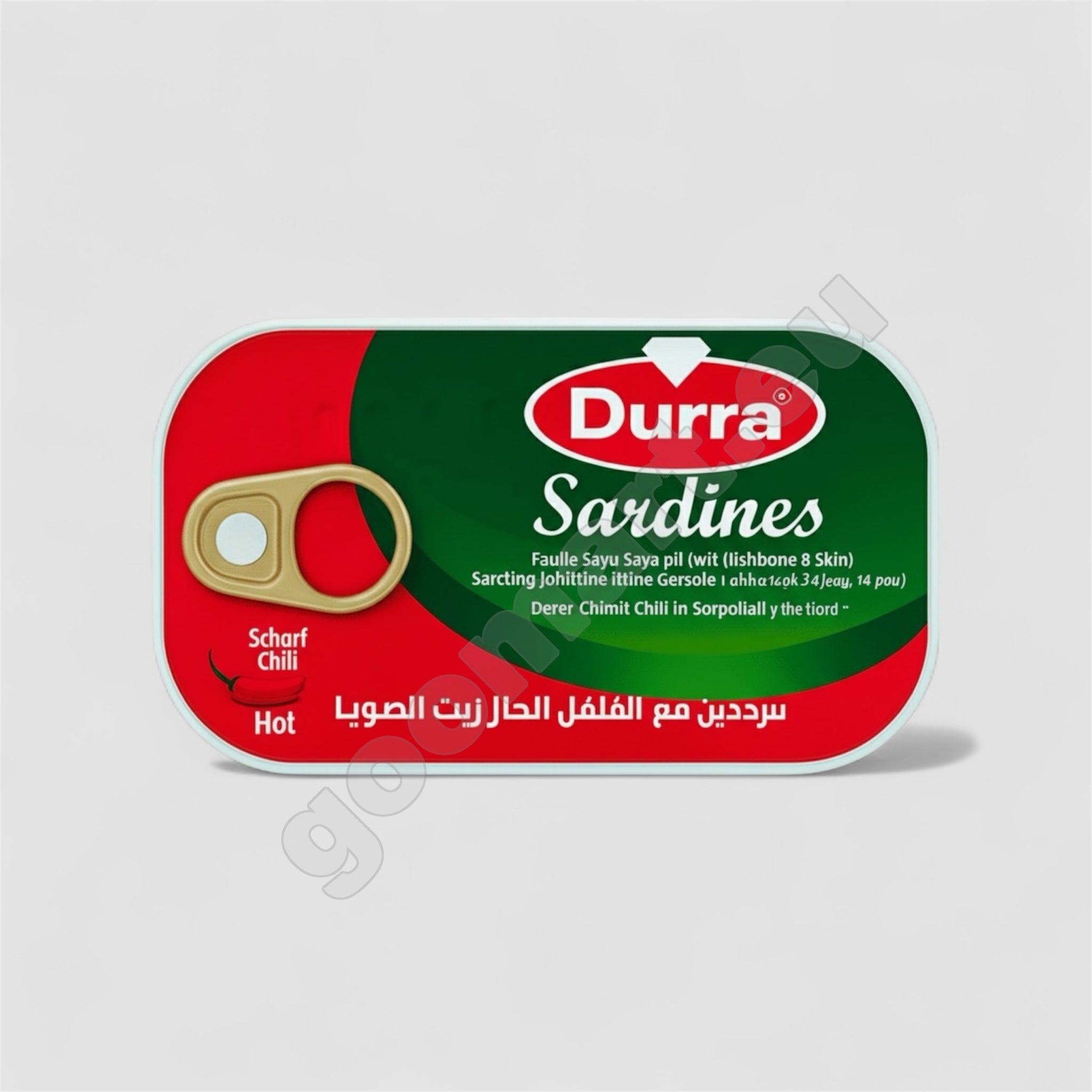 Durra Sardinen In Sojaöl mit Chili 125g - Goomart