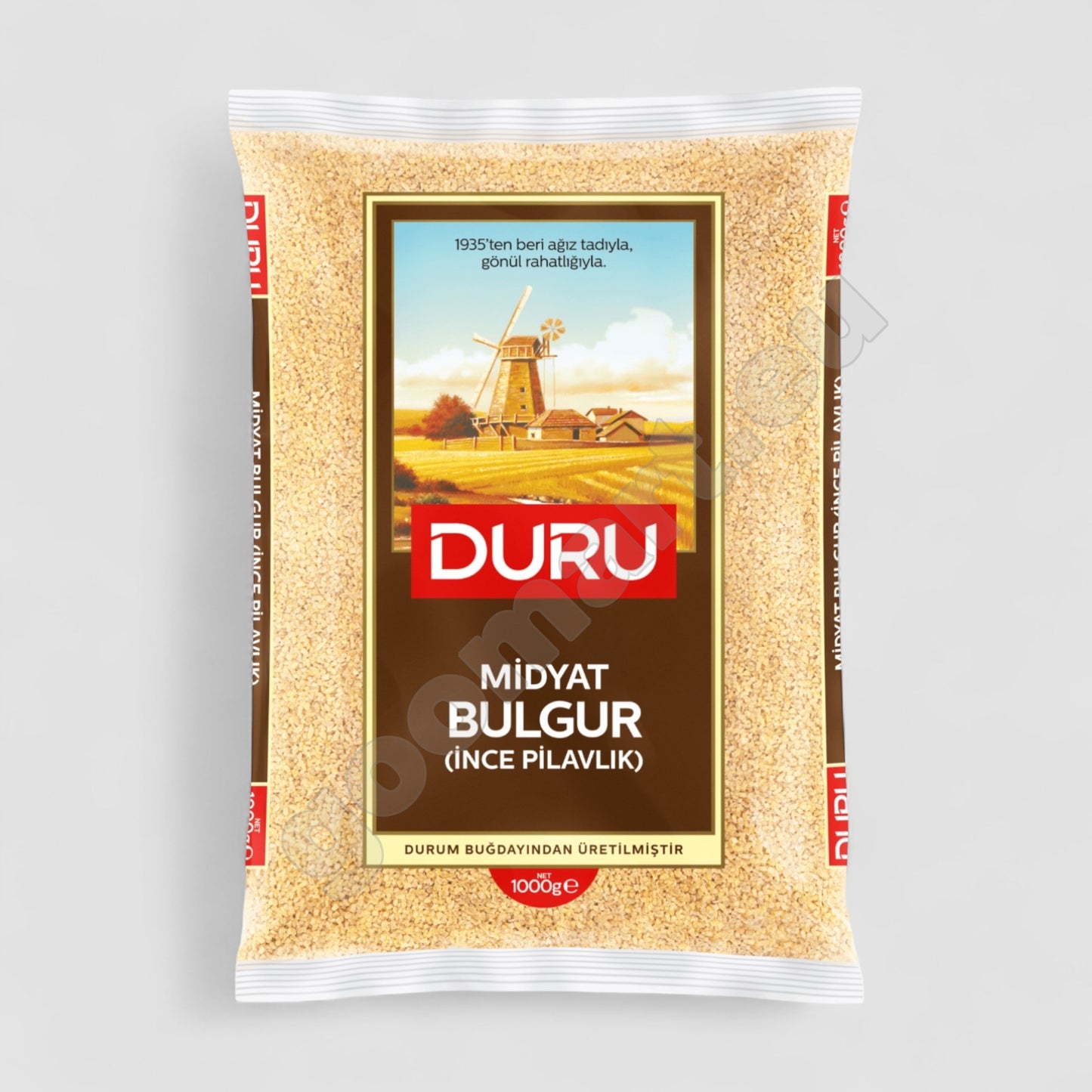 Duru Hartweizengrütze Mittel Grob - Midyat Bulgur 1kg - Goomart