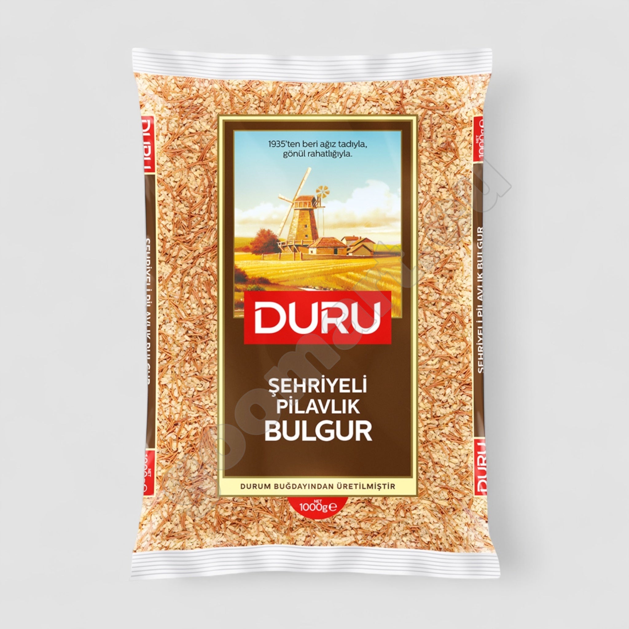 Duru Weizengrütze Grob Mit Fadennudeln - Sehriyeli Pilavlik Bulgur 1kg - Goomart