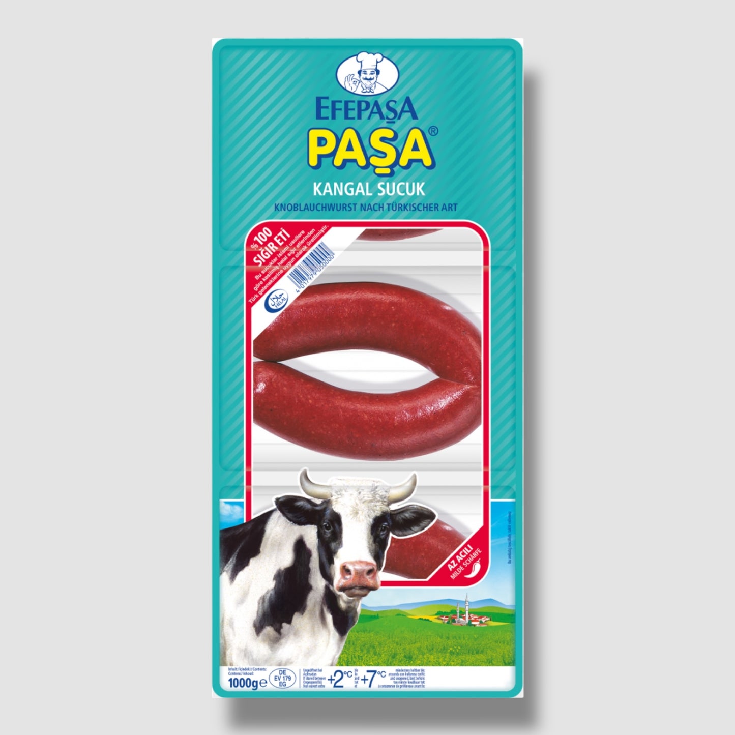 Efepasa Kangal Knoblauchwurst 1kg - Goomart