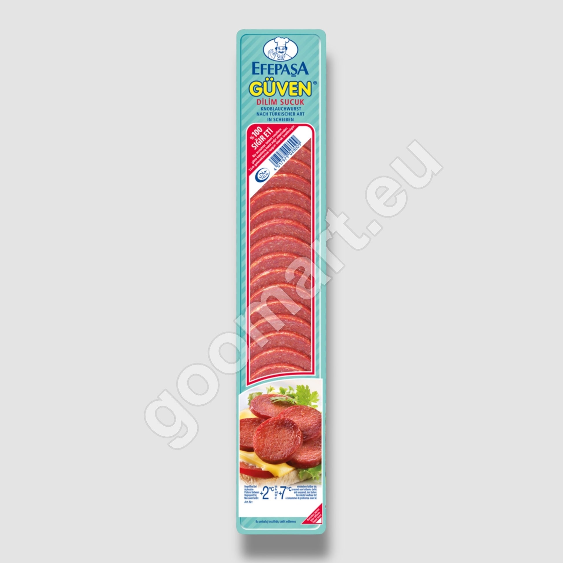 Efepasa Knoblauchwurst Scheiben 200g - Goomart