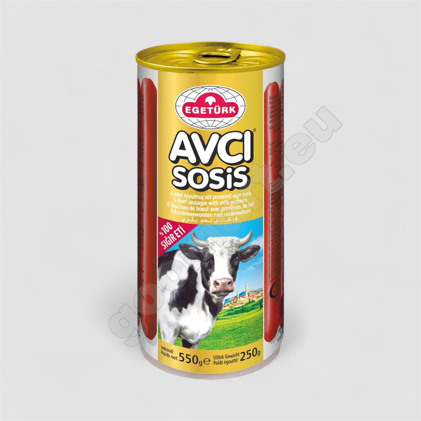 Egetürk Jäger Rindwürstchen 250g - Goomart