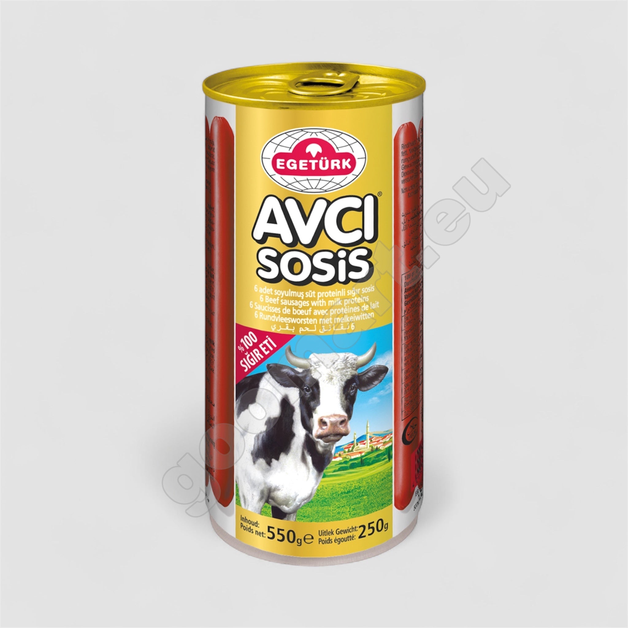 Egetürk Jäger Rindwürstchen 550g - Goomart